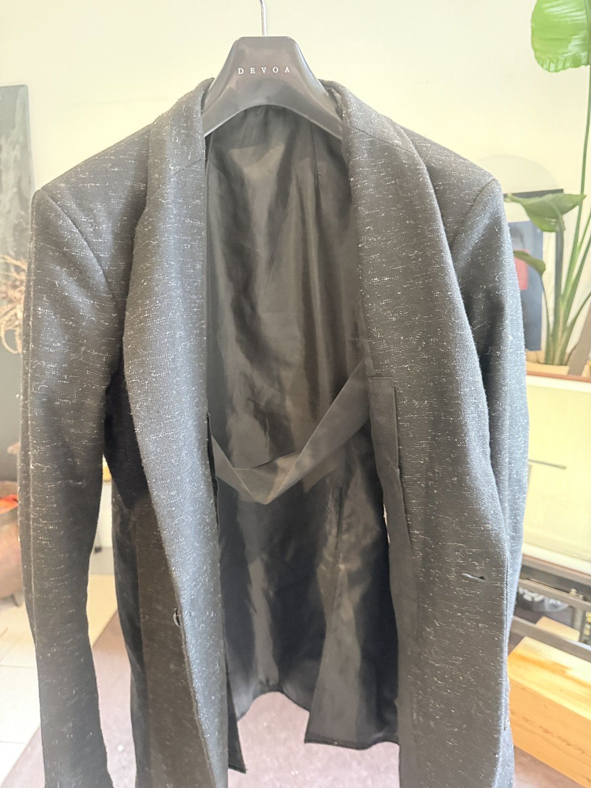Rick Owens Rick Owens Wool Blazer Size 48R - 4 Thumbnail