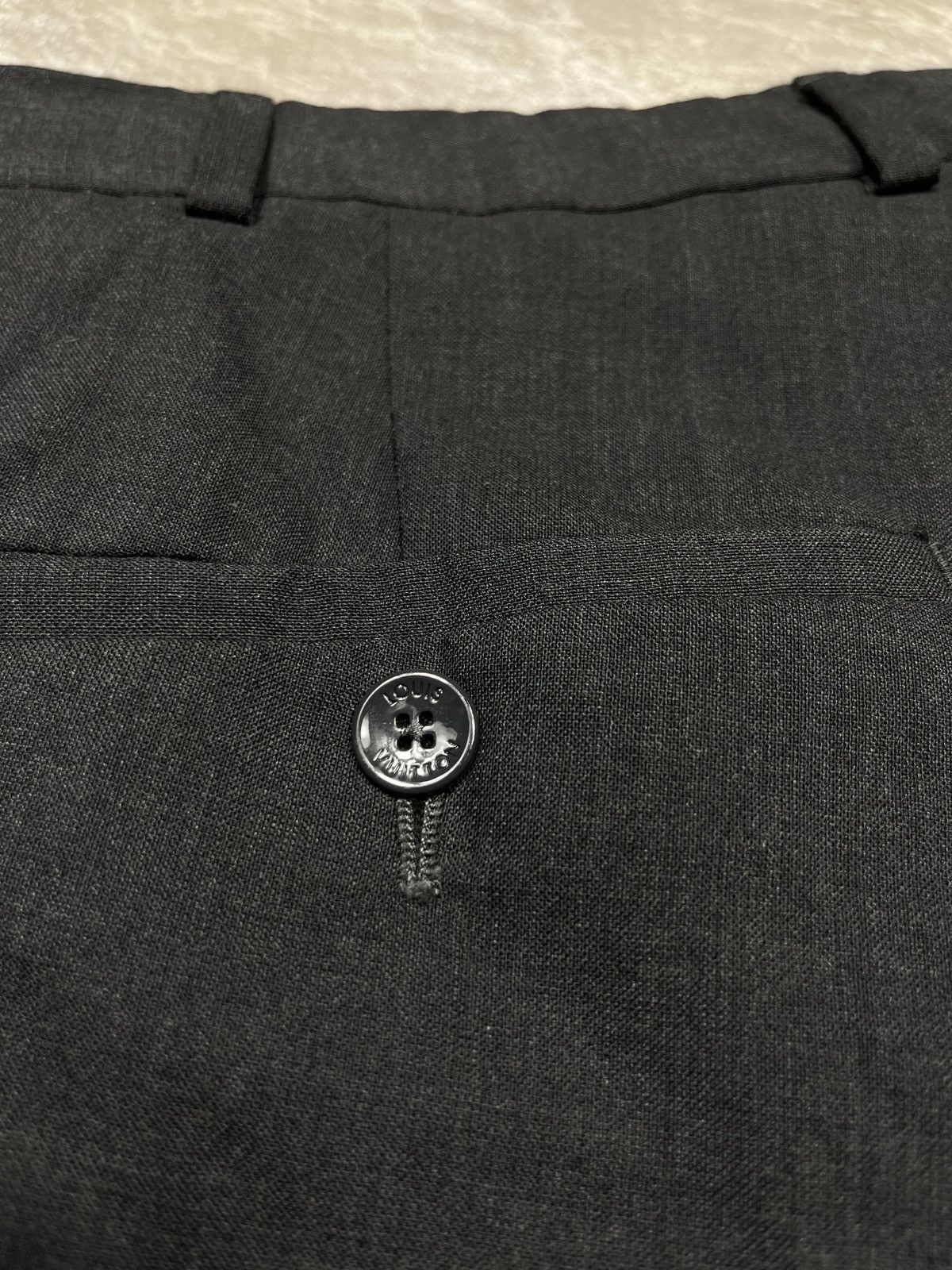 Louis Vuitton Louis Vuitton Uniform Classic Virgin Wool Pants Trousers Size US 36 / EU 52 - 11 Thumbnail