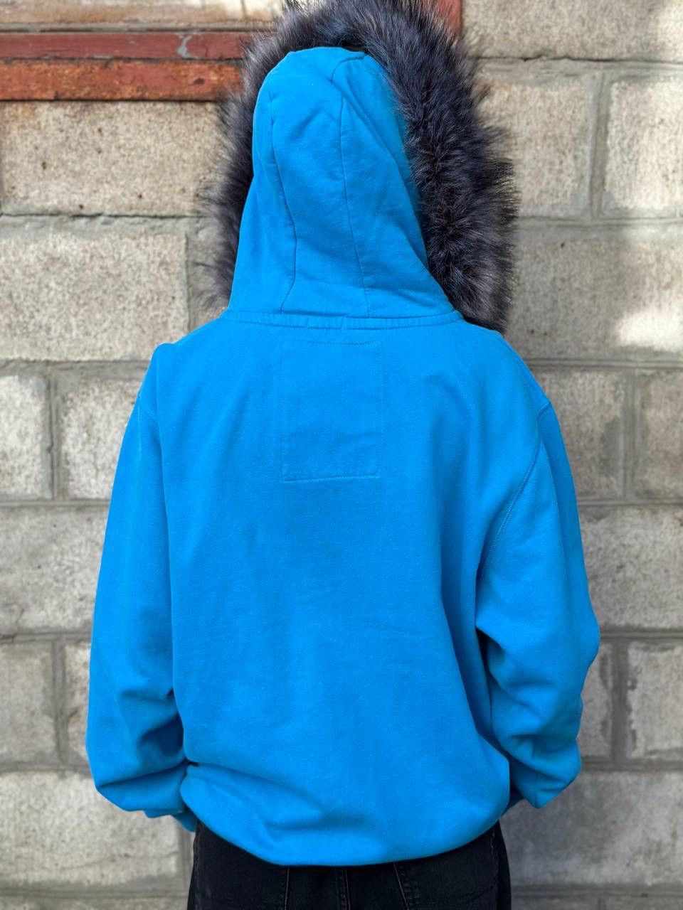 Japanese Brand VTG Mans Custom Tokyo Landry Zip Hoodie Faux Fur Hood Y2K Size US L / EU 52-54 / 3 - 8 Thumbnail
