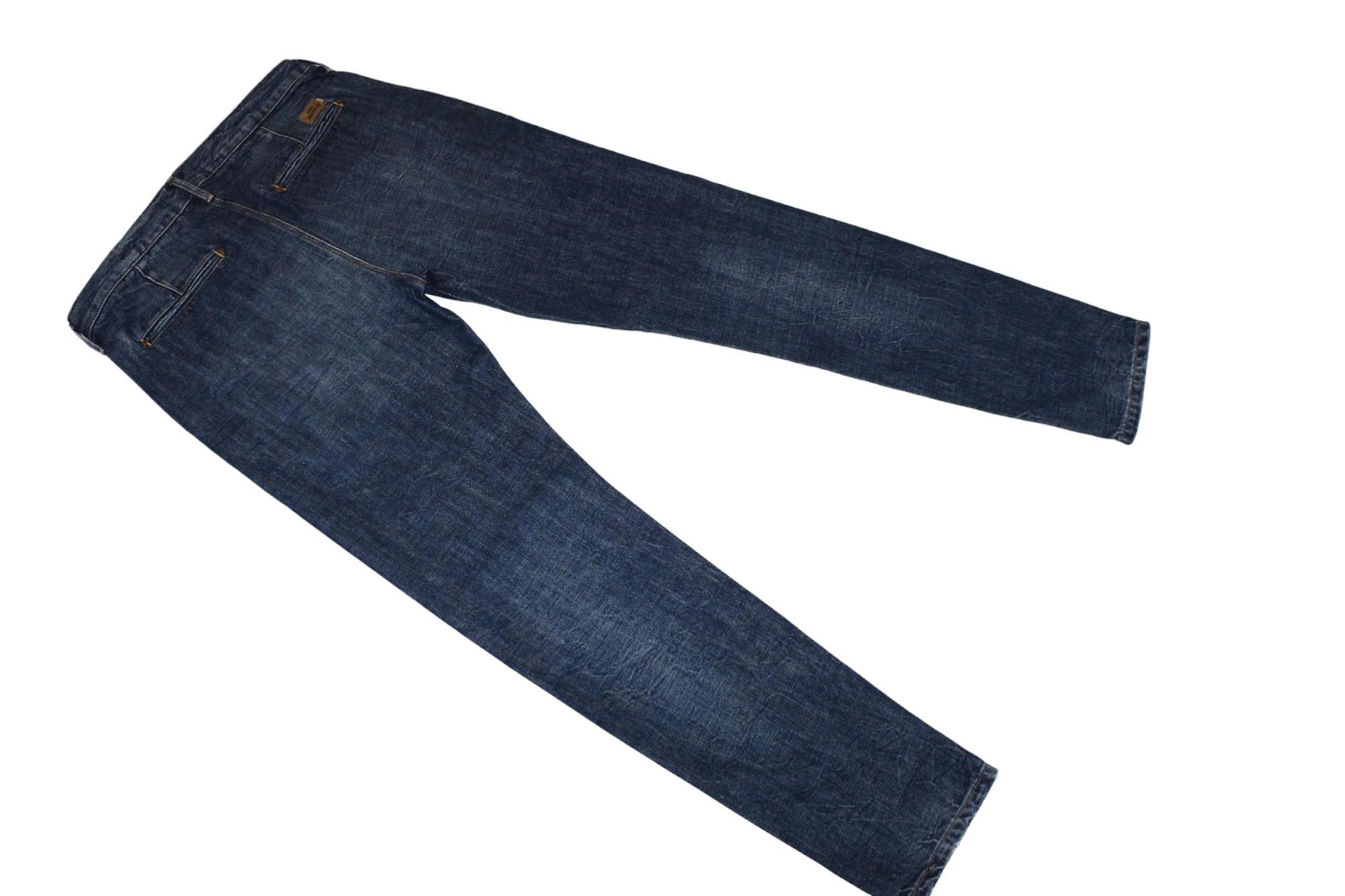 Barena Tela Genova MDXV Rigid Selvedge Faded Denim 5-pockets Jeans Size US 34 / EU 50 - 10 Thumbnail