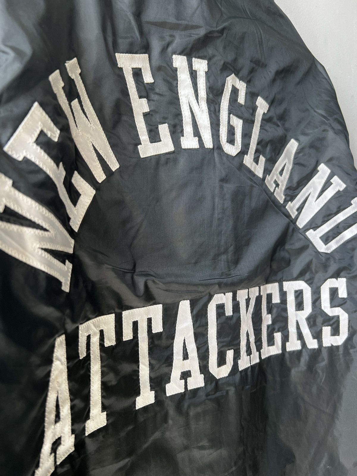 Dunbrooke Vtg 70s New England Attackers Pla Jac Dunbrooke Coach Jacke Size US M / EU 48-50 / 2 - 3 Thumbnail