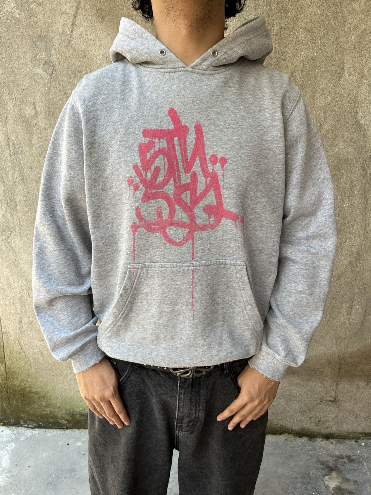 Stussy Vintage stussy 2000s hoodie grafity Size US S / EU 44-46 / 1 - 2 Thumbnail