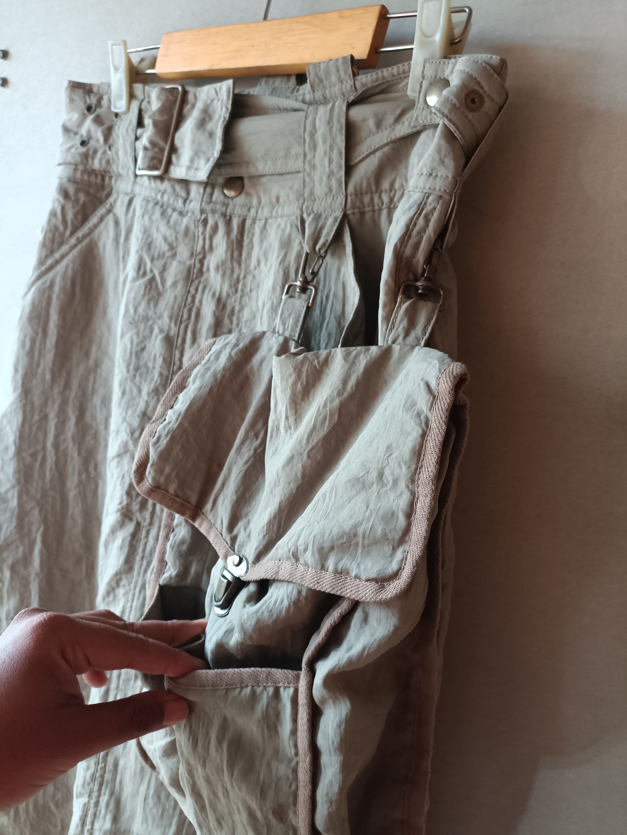 Issey Miyake 1980s Rare Hai Sporting Gear Camera Cargo Bag pocket Size 32" / US 10 / IT 46 - 6 Thumbnail