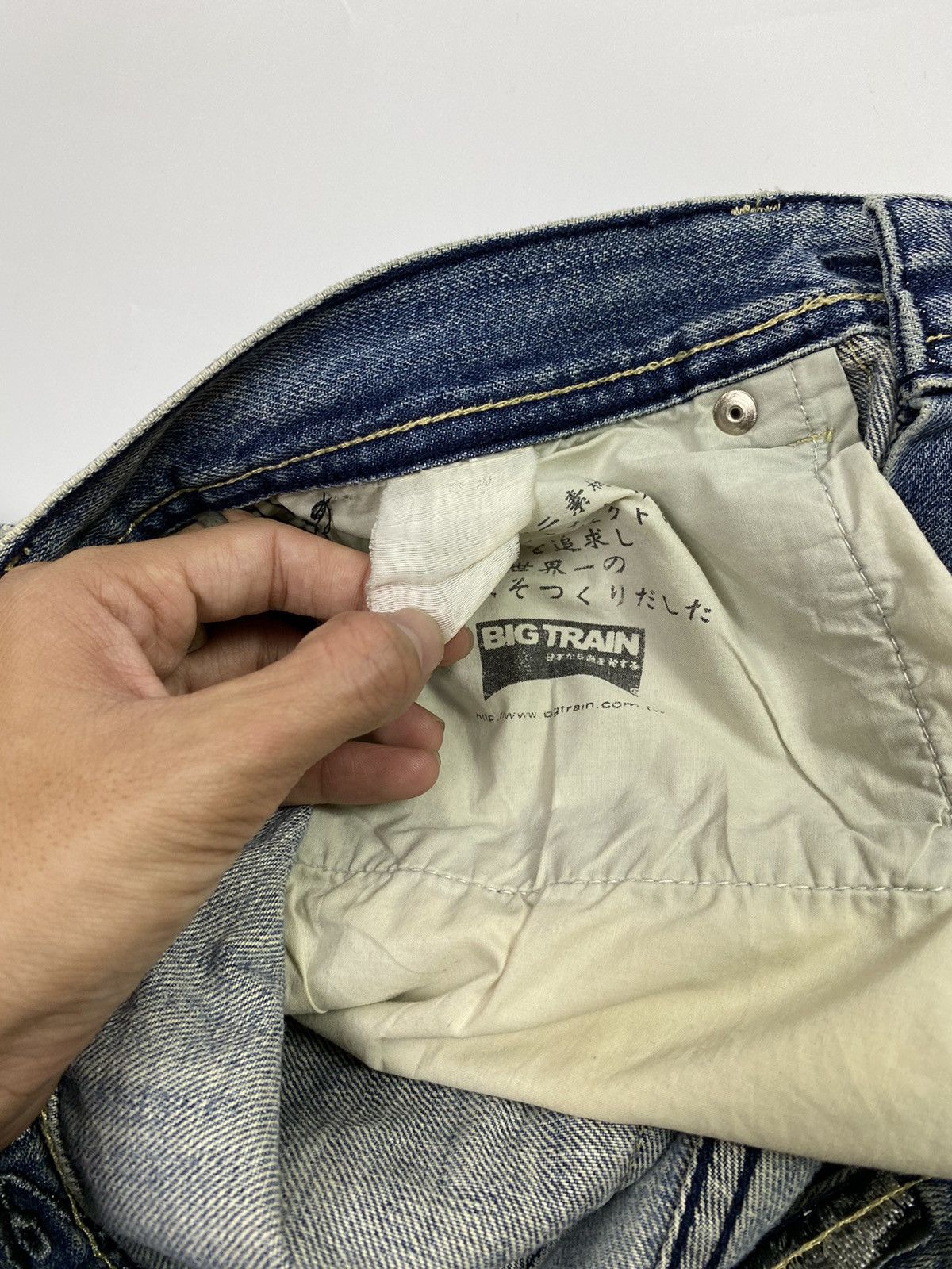 If Six Was Nine × Japanese Brand × Le Grande Bleu (L.G.B.) Distressed jeans osaka big train japanese archive pant Size US 32 / EU 48 - 9 Thumbnail