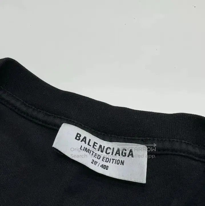 Balenciaga Balenciaga Black Short Sleeve T. Size US S / EU 44-46 / 1 - 2 Thumbnail
