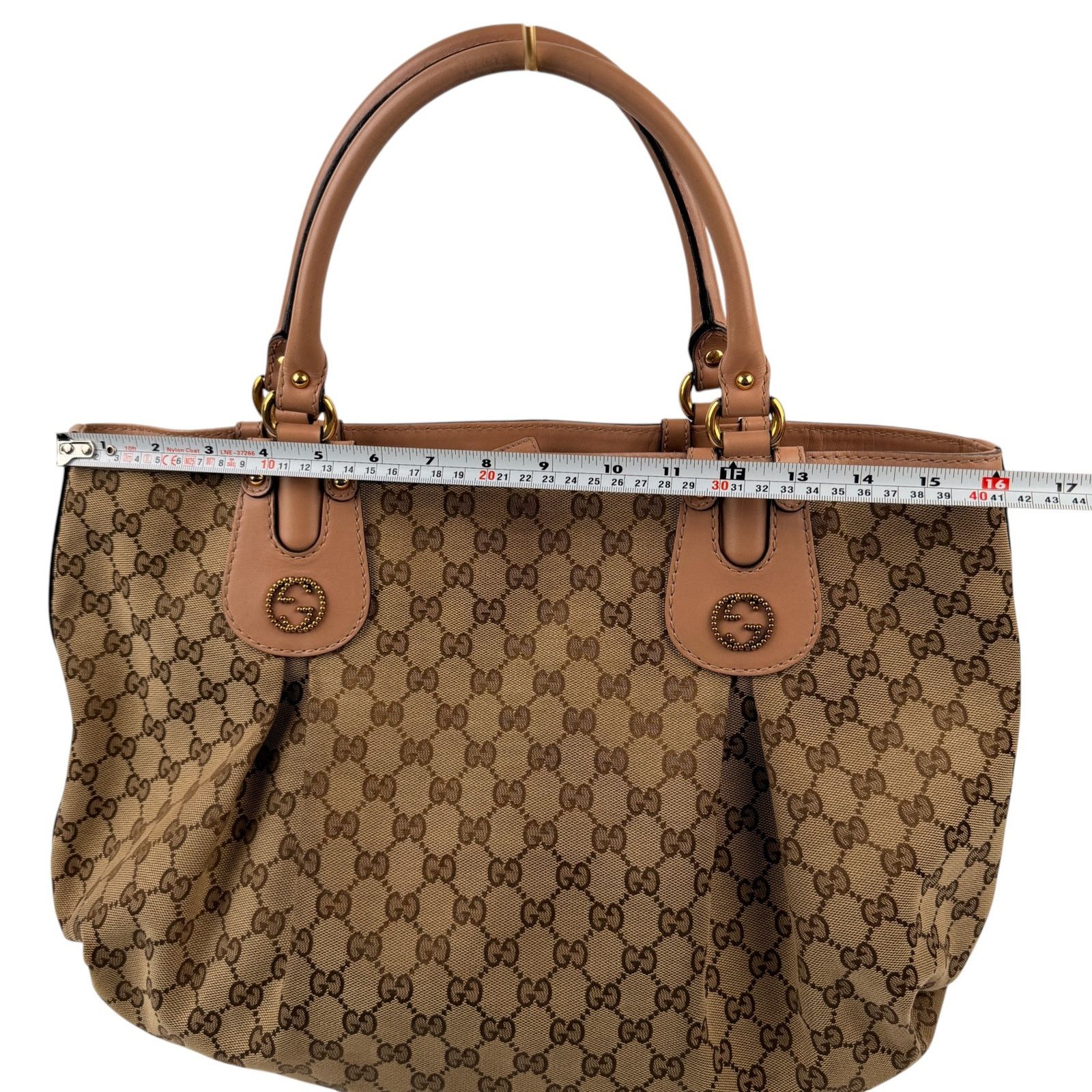 Gucci Gucci Large GG Canvas Scarlett tote bag Size ONE SIZE - 8 Thumbnail