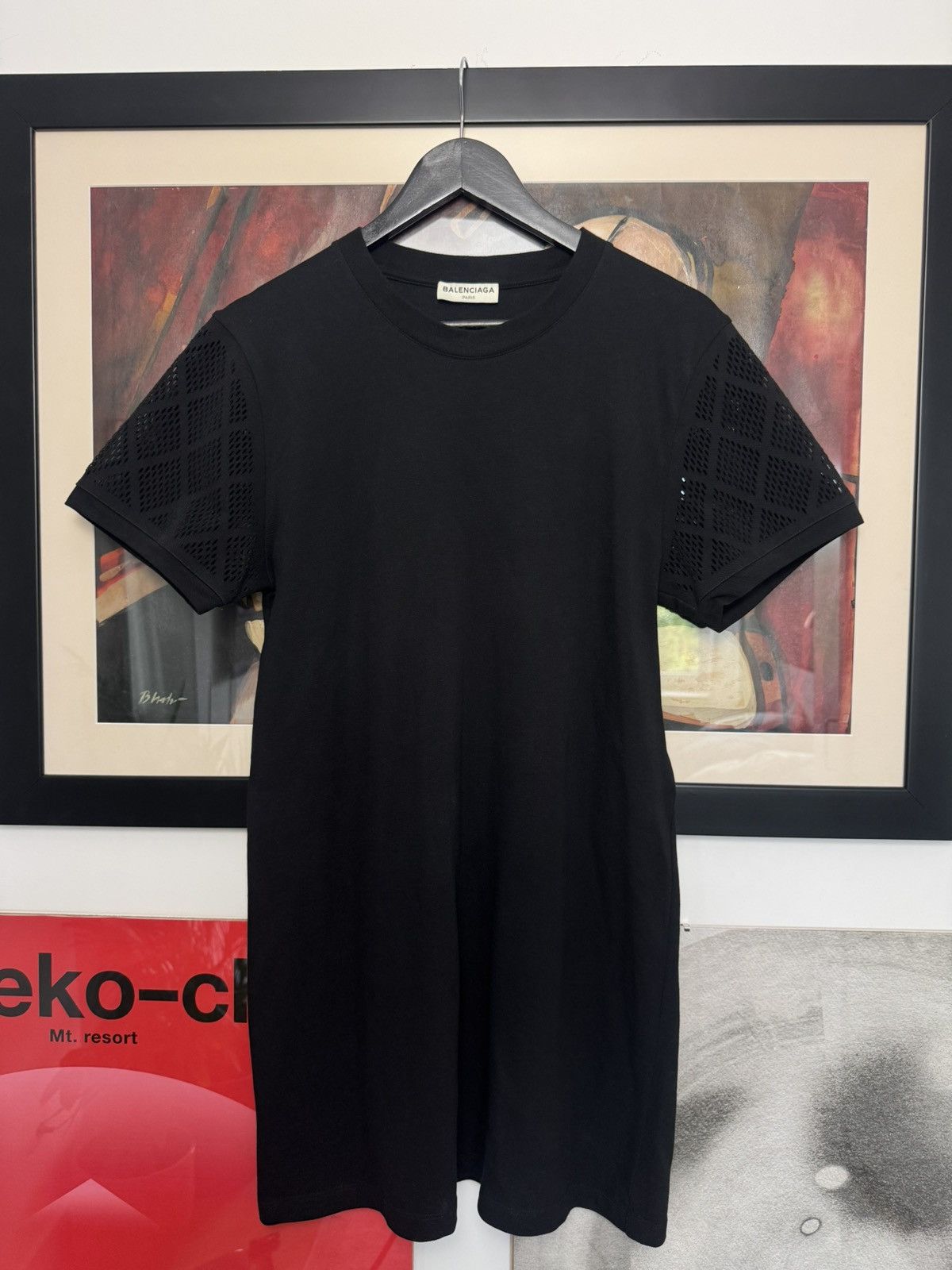 Balenciaga Balenciaga 2014 Cotton Long Top Designer Luxury High End Size M / US 6-8 / IT 42-44 - 1 Thumbnail