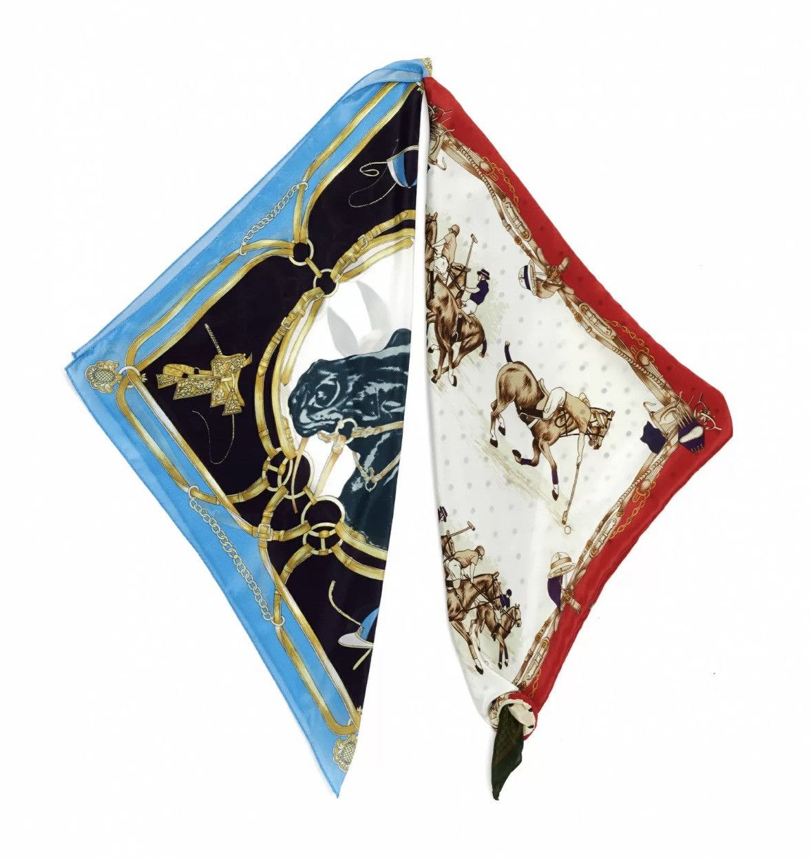 Doublet Doublet Multicolor Transformer Silk Scarf Size ONE SIZE - 2 Thumbnail