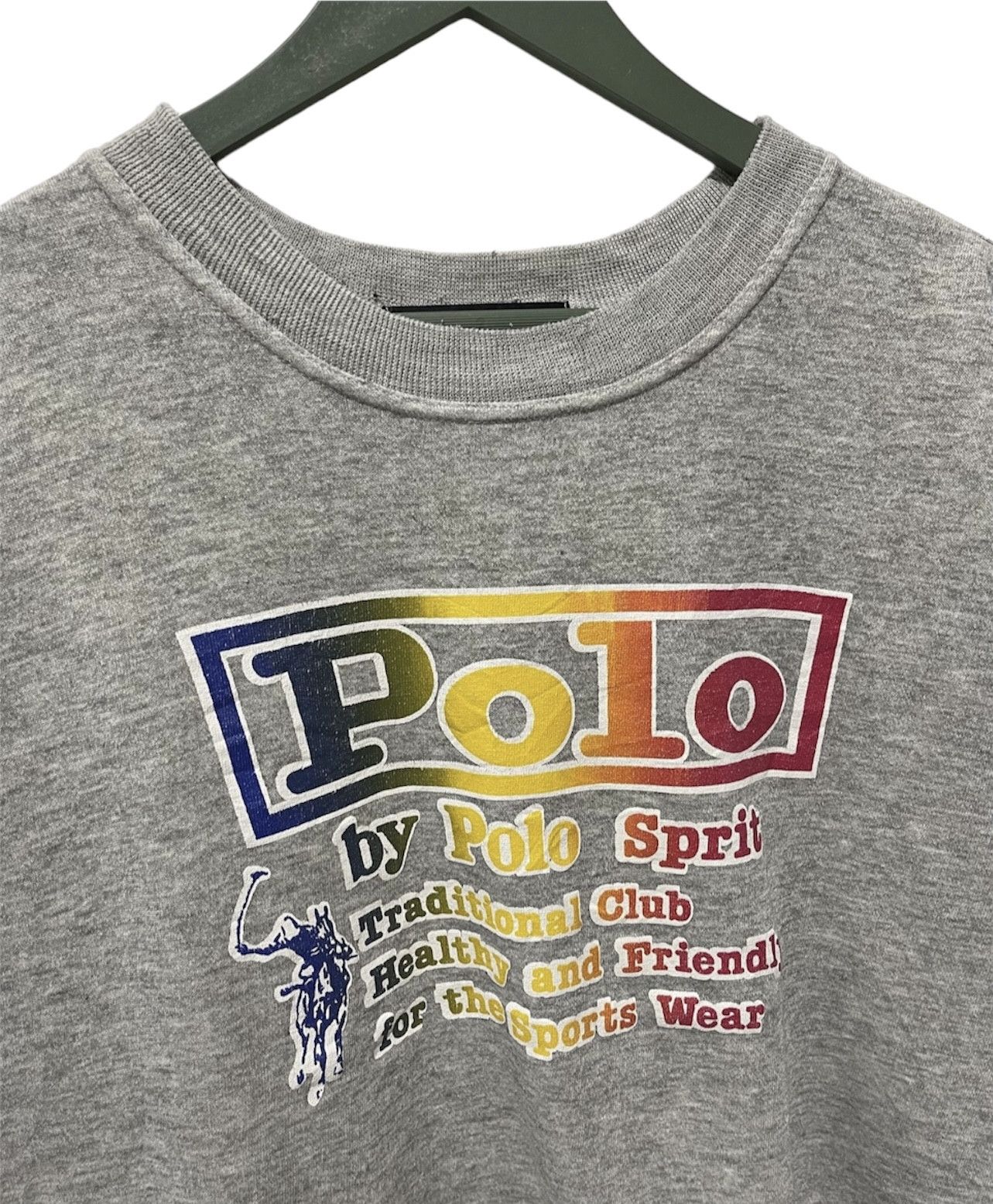 Japanese Brand × Vintage Y2k Polo By Polo Spirit Poem Sweatshirt Size US M / EU 48-50 / 2 - 2 Thumbnail