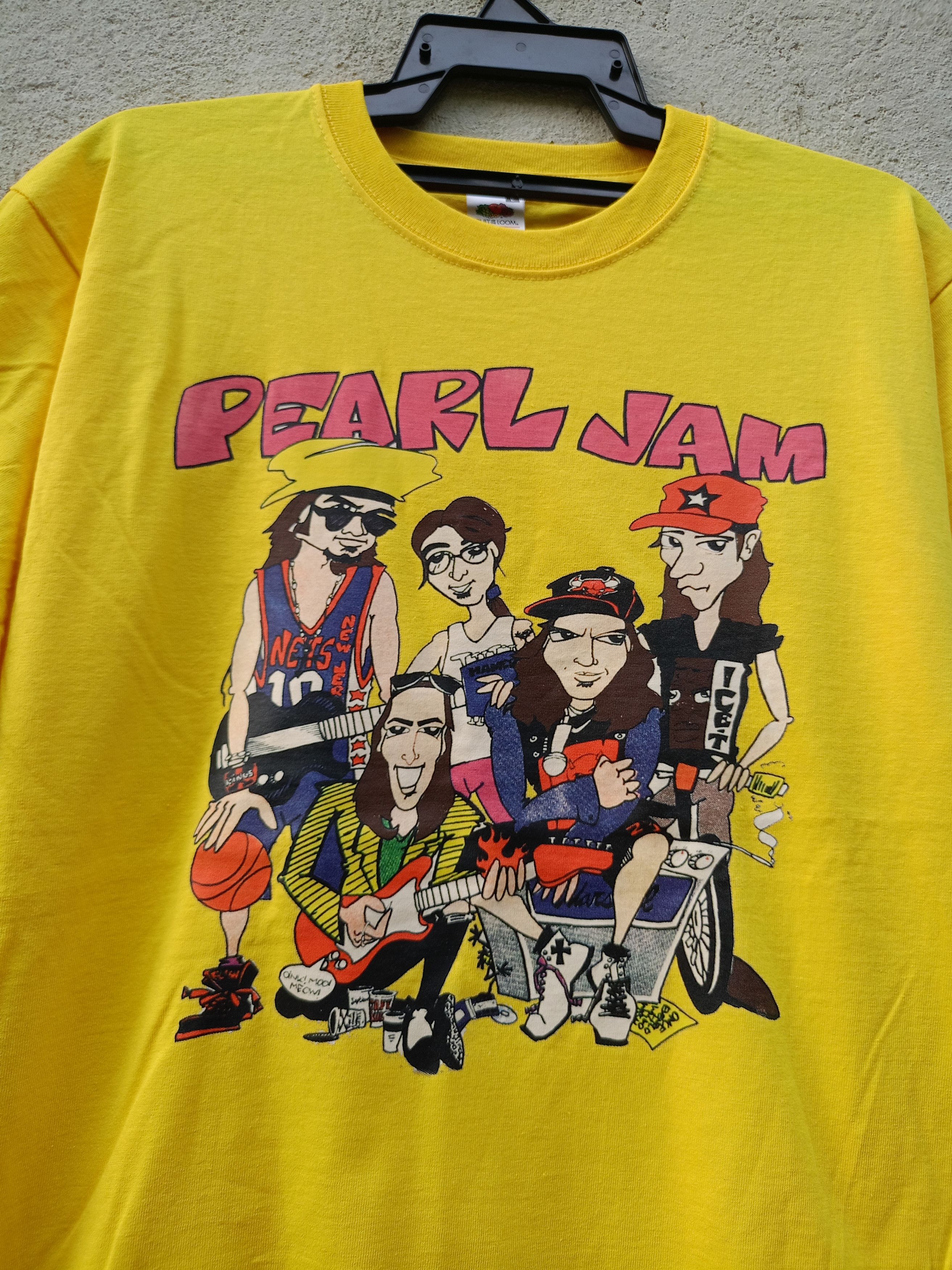 Band Tees Pearl Jam World Jam Tee Not Vintage Size US L / EU 52-54 / 3 - 3 Thumbnail