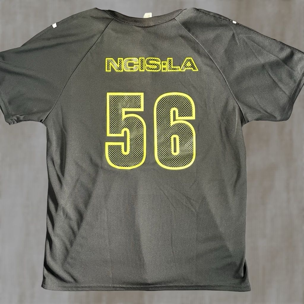 Vintage NCIS Shirt Mens L Jersey Style Los Angeles Production Crew Employee TV Tee Blue Short Sleeve Classic Military Summer Size US L / EU 52-54 / 3 - 1 Thumbnail