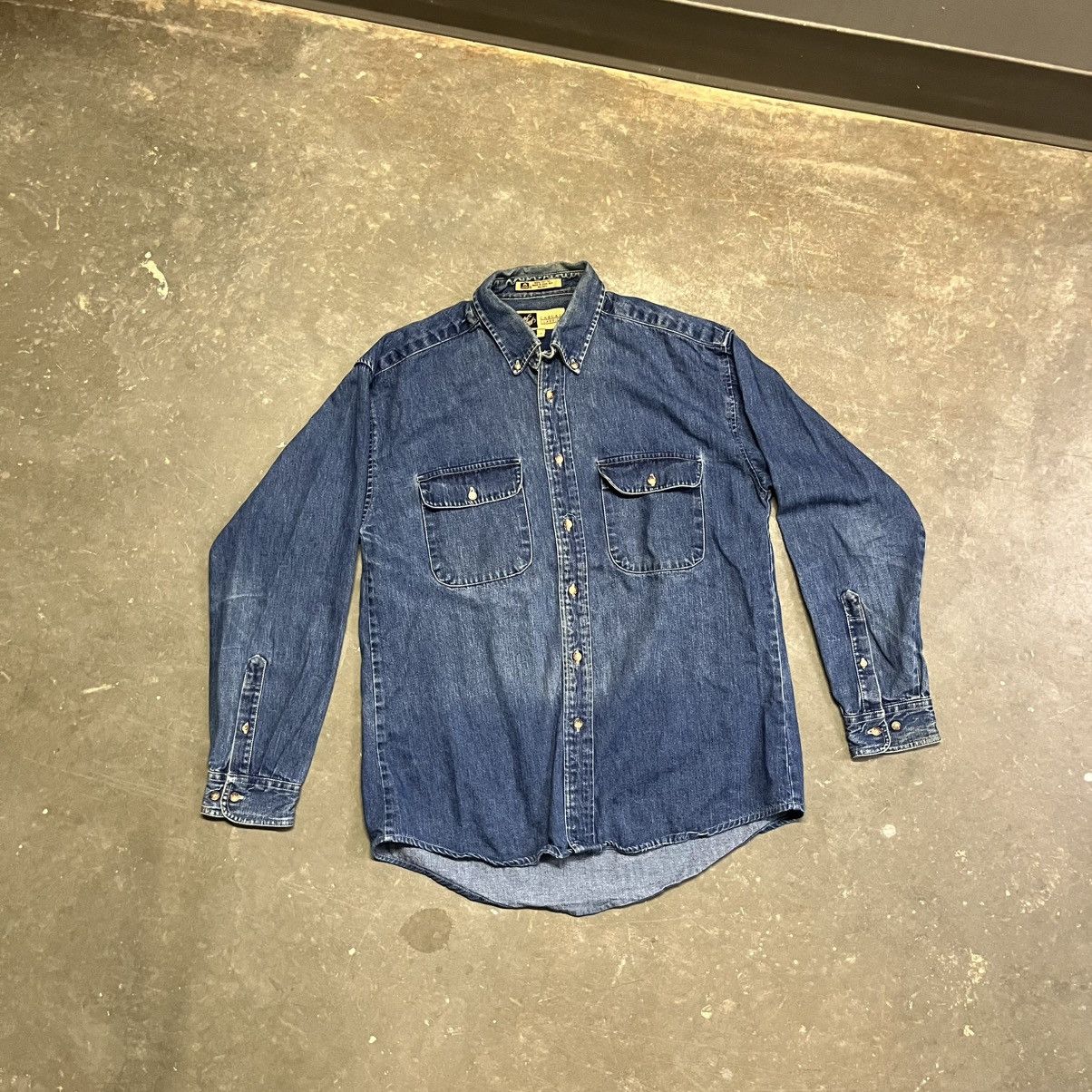 Vintage Lightweight Denim Chore Jacket Size US M / EU 48-50 / 2 - 1 Thumbnail