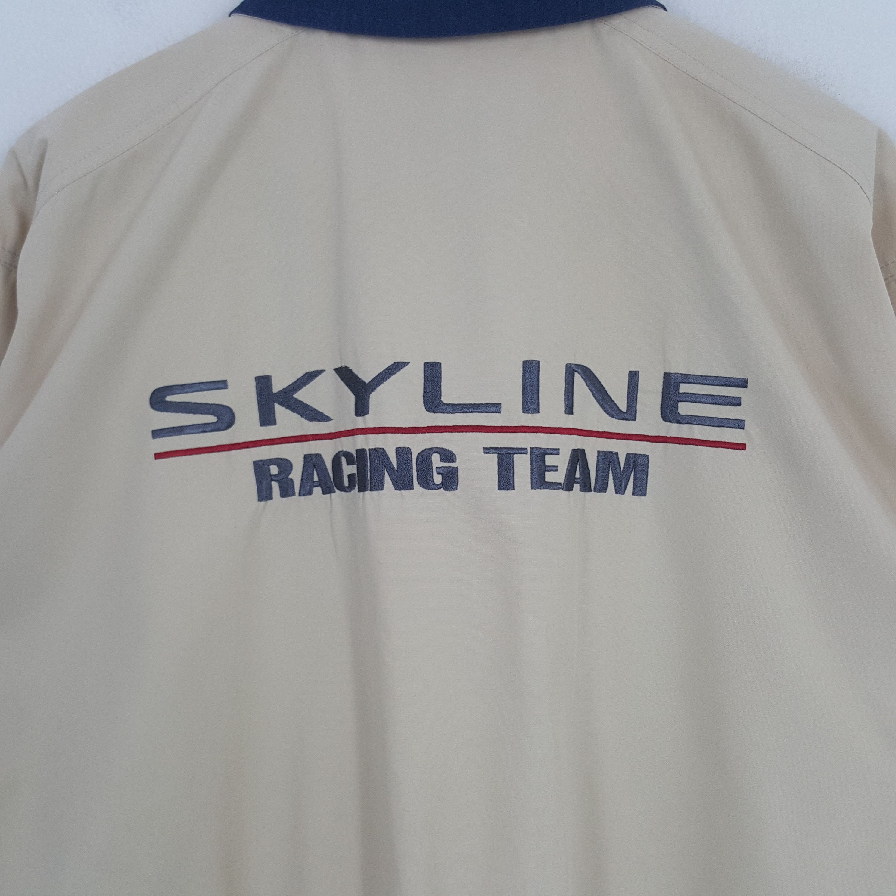 Japanese Brand × Vintage Vintage Nissan Skyline Racing Team Embroidery Work Jacket Size US XL / EU 56 / 4 - 2 Thumbnail