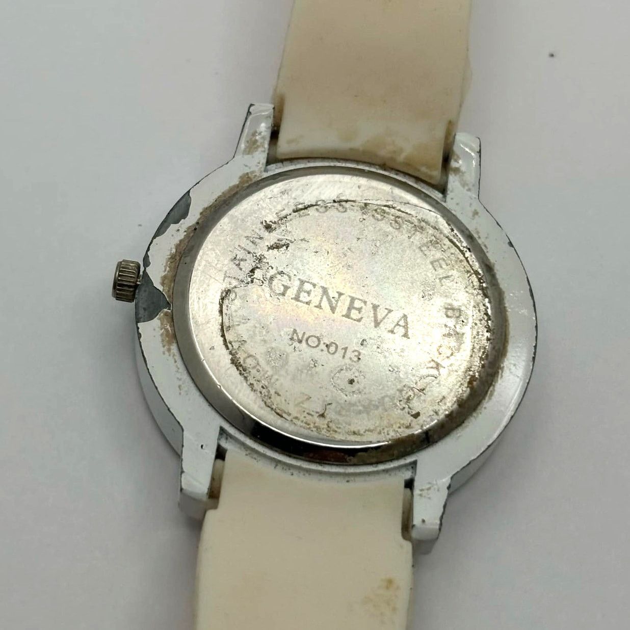 Other Vintage Silver Crystal Men's Watch Size ONE SIZE - 4 Thumbnail