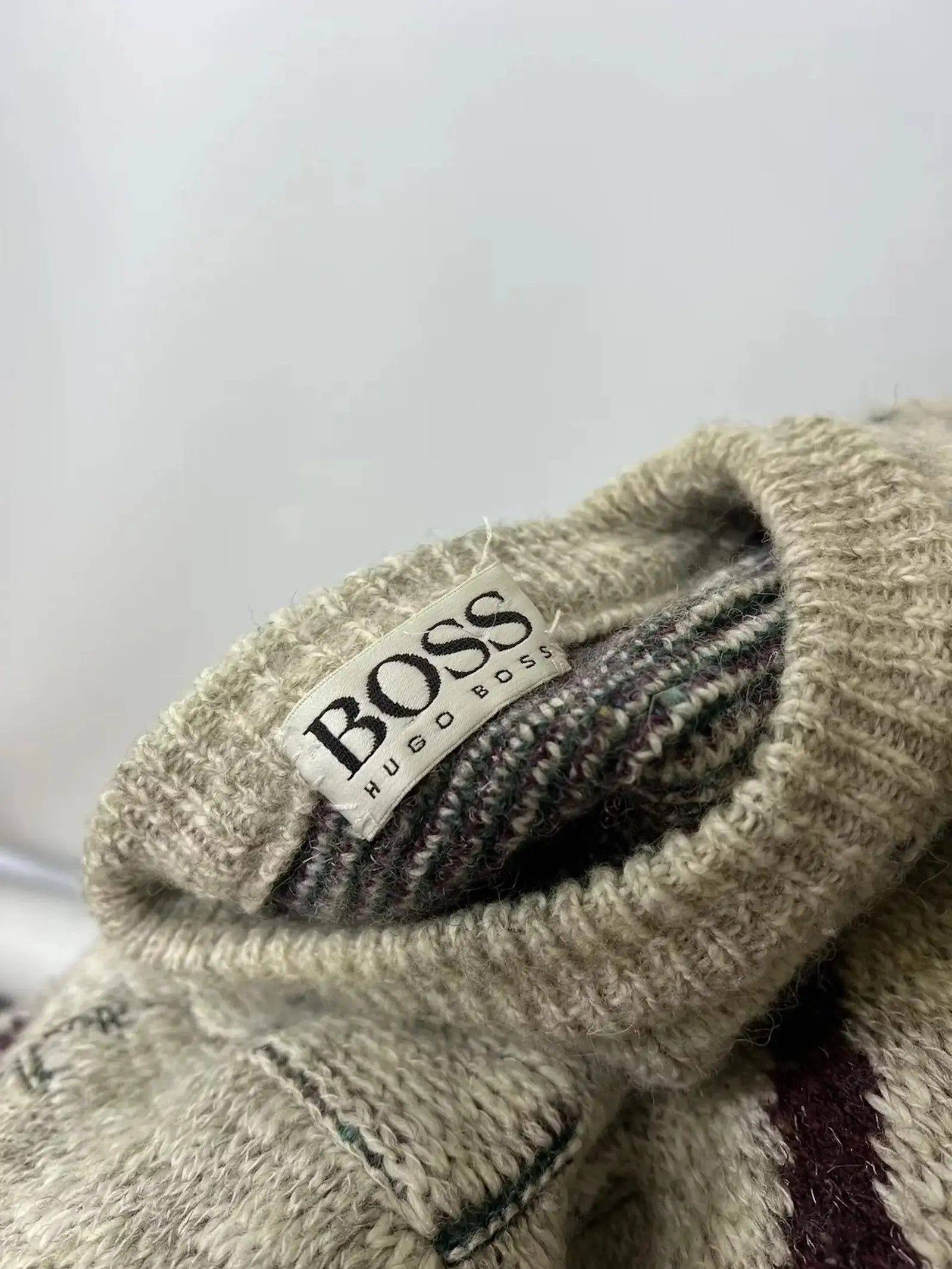 Hugo Boss × Vintage Vintage Hugo Boss 90’s knit sweater Size US XL / EU 56 / 4 - 3 Thumbnail