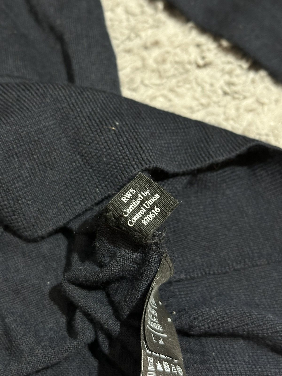 Allsaints AllSaints "Mode" Merino Wool Crew Jumper Size US L / EU 52-54 / 3 - 7 Thumbnail