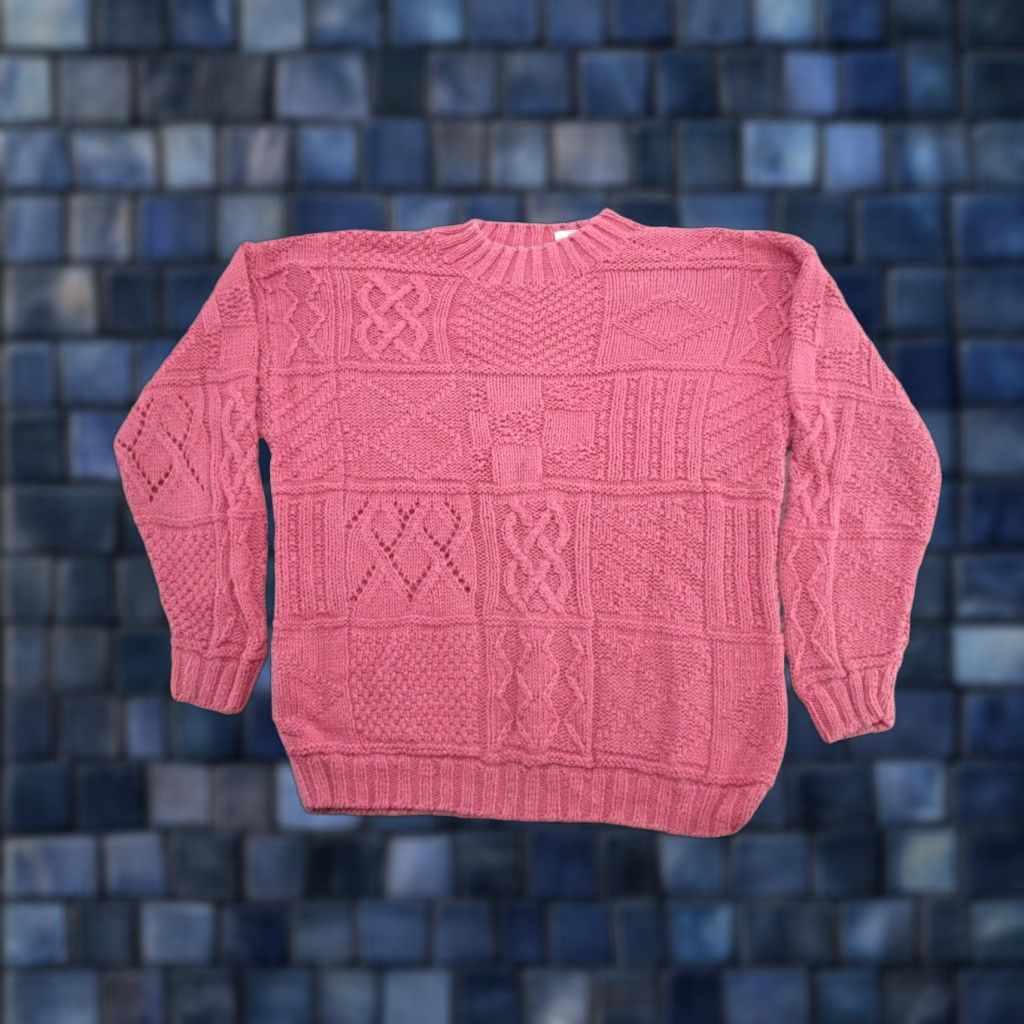 Express VINTAGE Express Sweater Pink S Wool? (Oops) Size S / US 4 / IT 40 - 1 Thumbnail