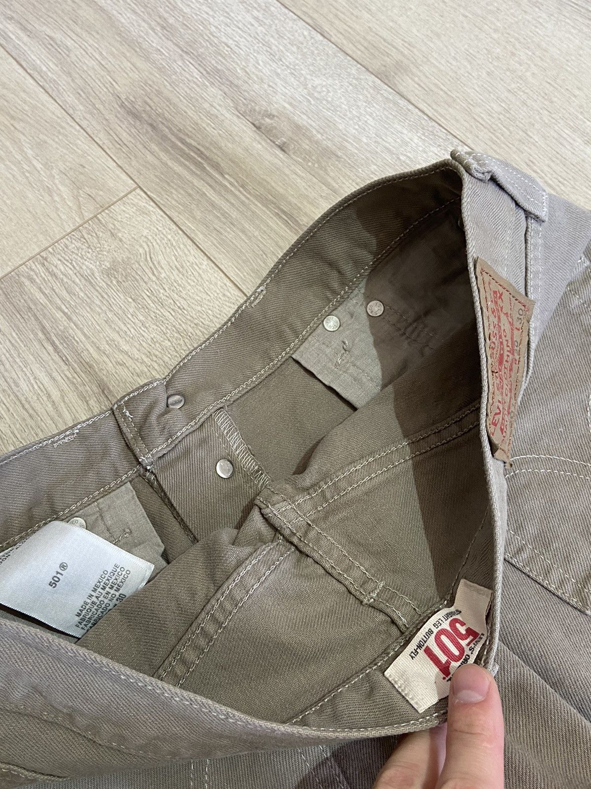 Levi's × Vintage Levi’s 501 pants 90s vintage brown size W30 L30 Size US 30 / EU 46 - 9 Thumbnail