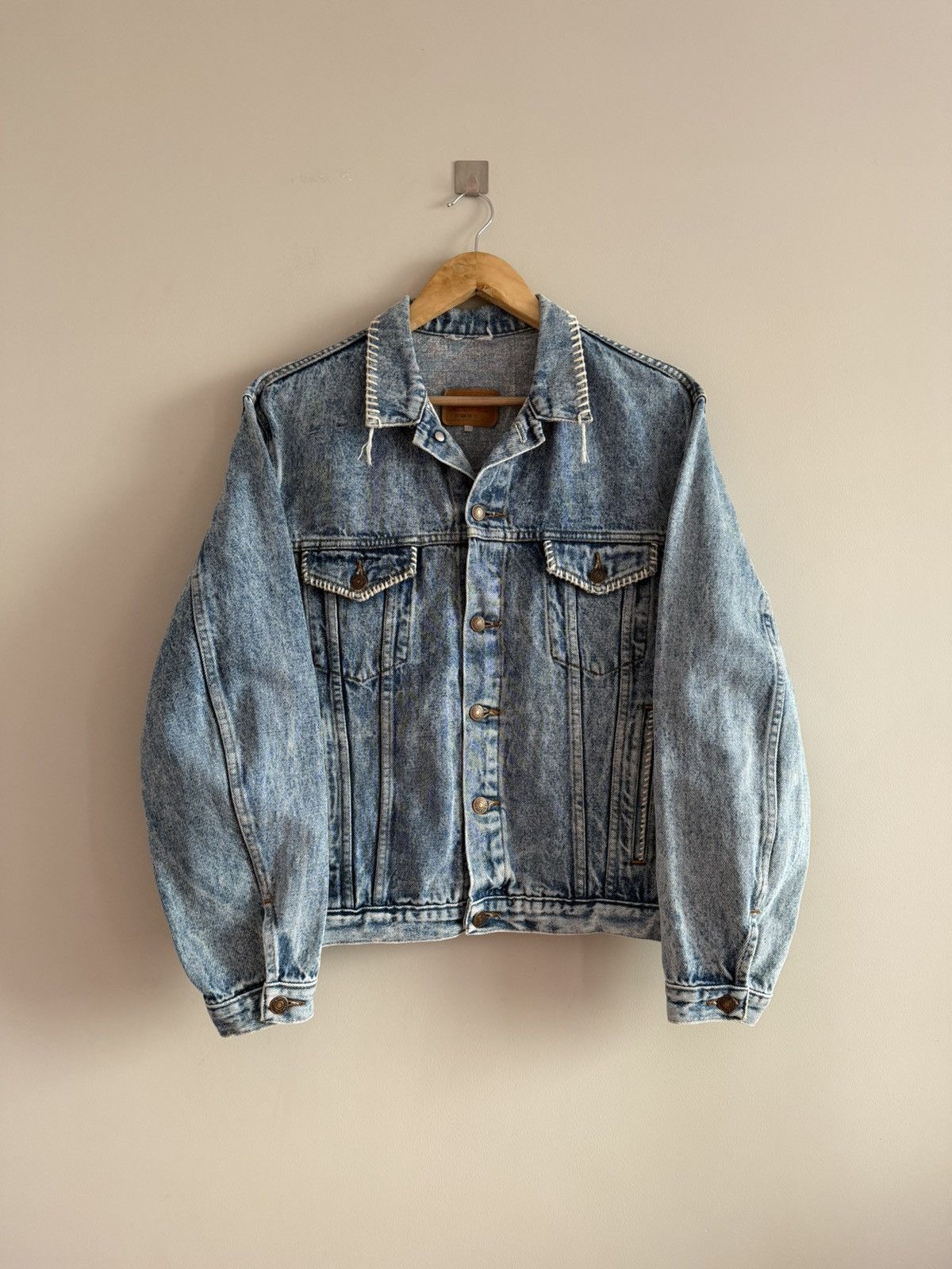 Levi's Vintage 90’s Levis threads boxy my handmade jacket Size US M / EU 48-50 / 2 - 1 Thumbnail
