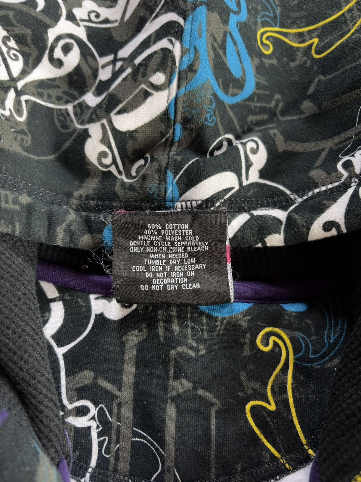 Southpole Southpole AOP Multilogo Baggy Printed Zip Hoodie XL XXL 00s Size US XL / EU 56 / 4 - 10 Thumbnail