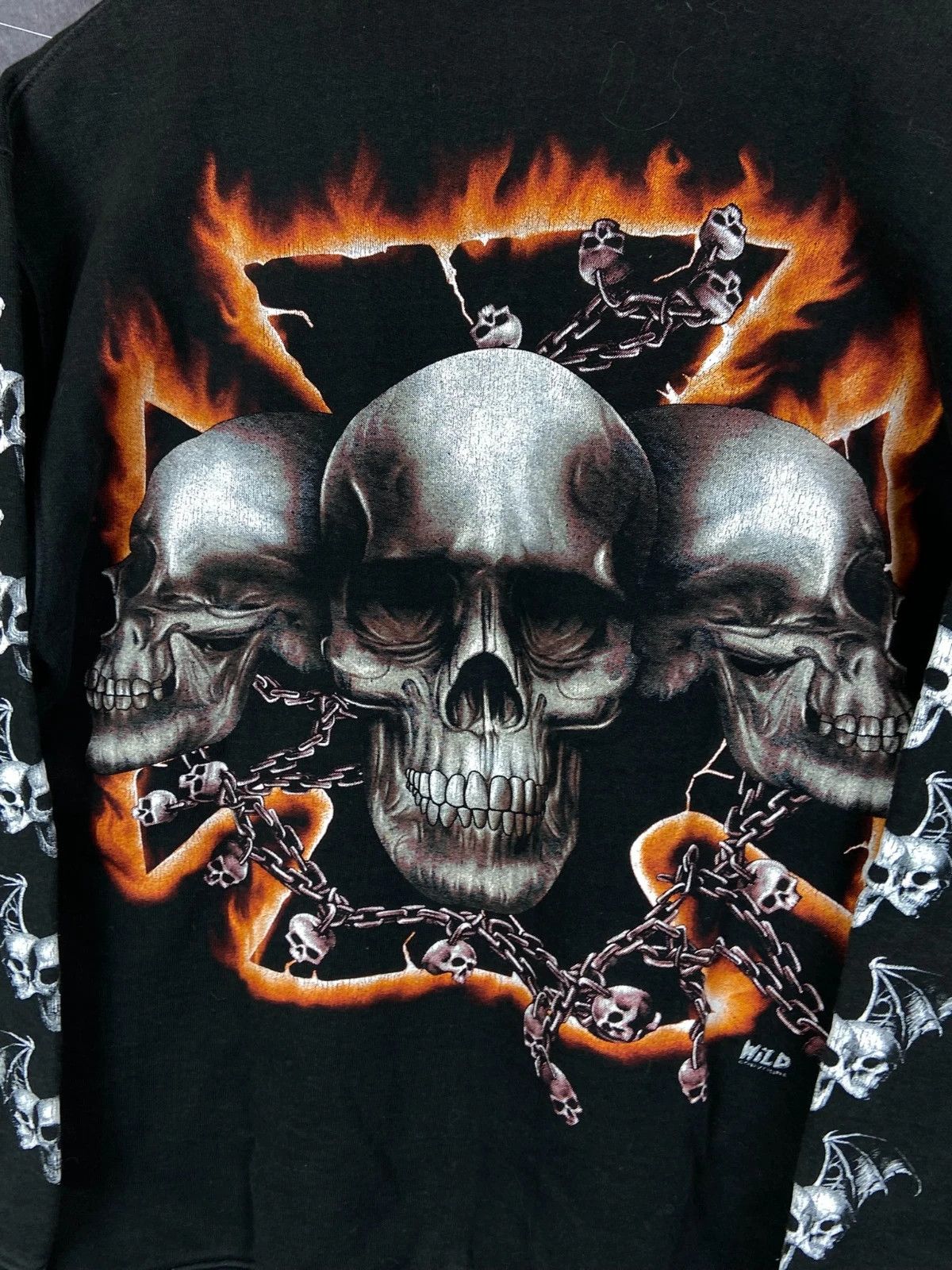 Other Wild Black Sweatshirt M Vintage Streetwear Size US M / EU 48-50 / 2 - 6 Thumbnail
