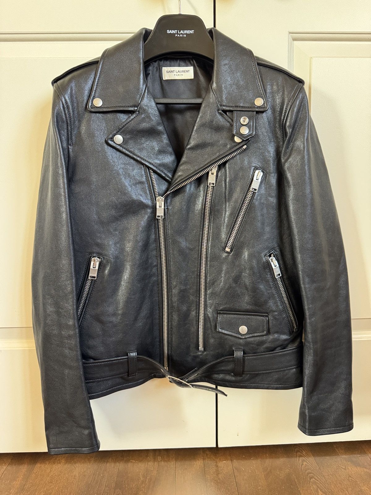 Hedi Slimane × Saint Laurent Paris 16FW Oiled Calf L17 Leather