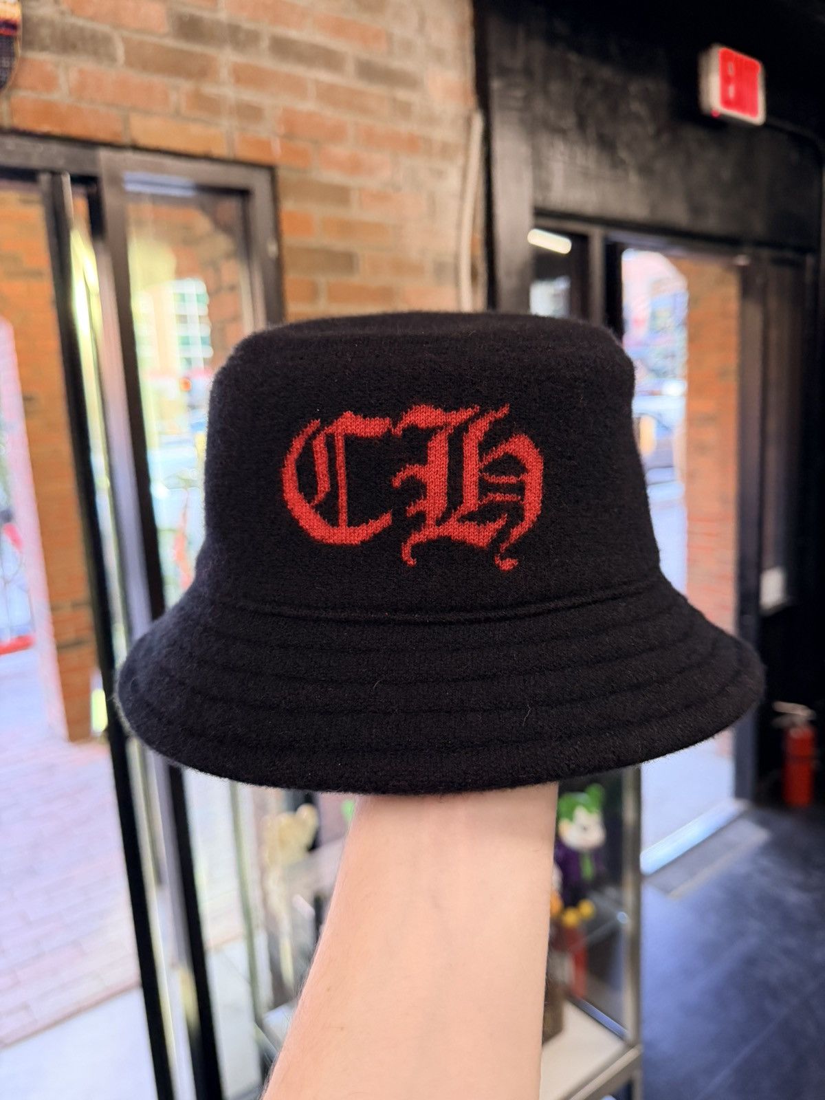 Chrome Hearts Cashmere chrome hearts bucket hat Size ONE SIZE - 2 Thumbnail