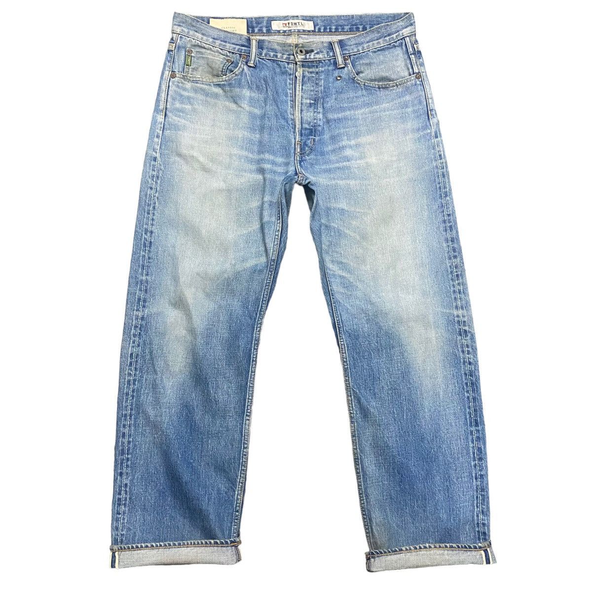 FDMTL FDMTL Denim Selvedge Jeans Distressed Size US 34 / EU 50 - 1 Thumbnail