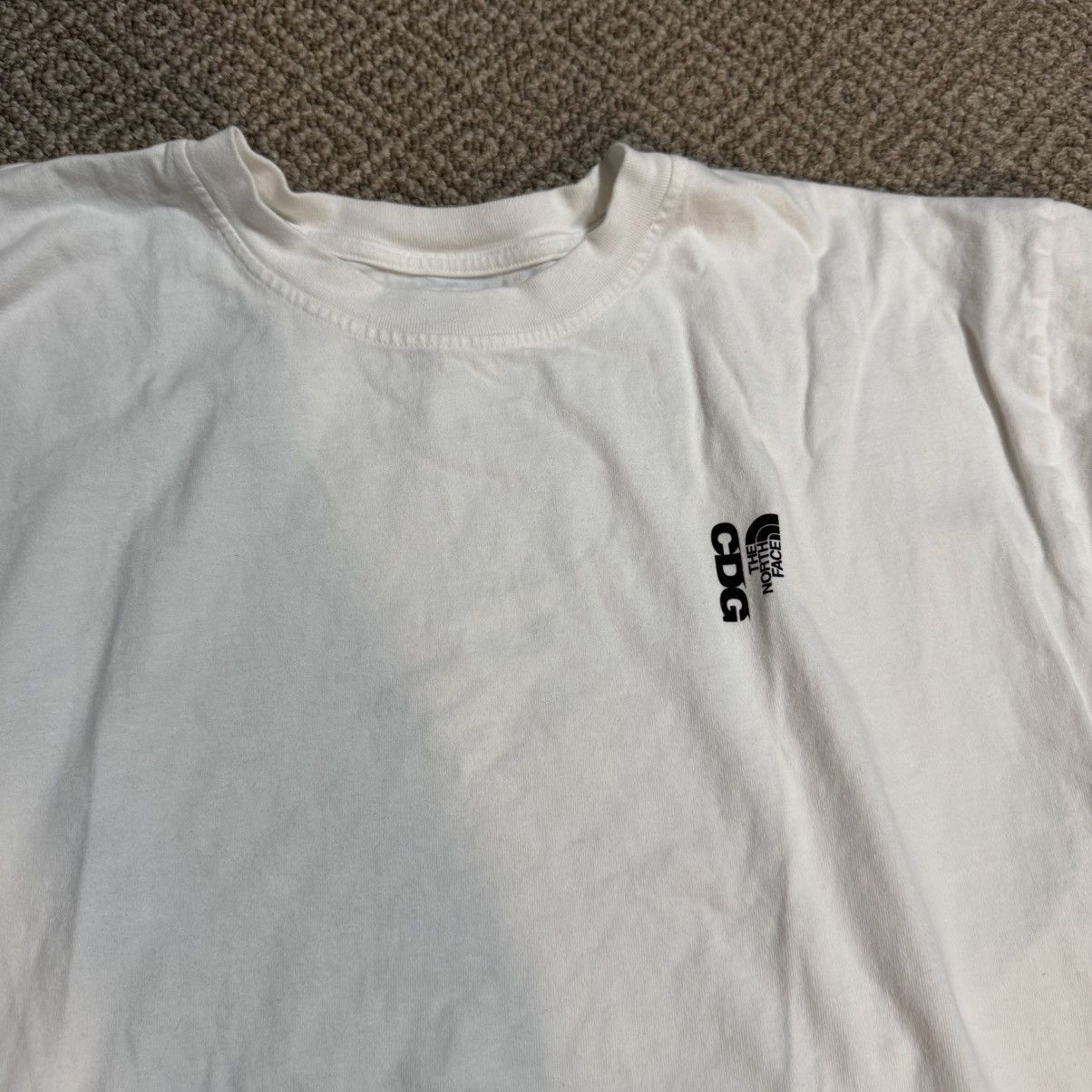 CDG by Comme des Garcons × The North Face Tnf x cdg logo tee | Grailed