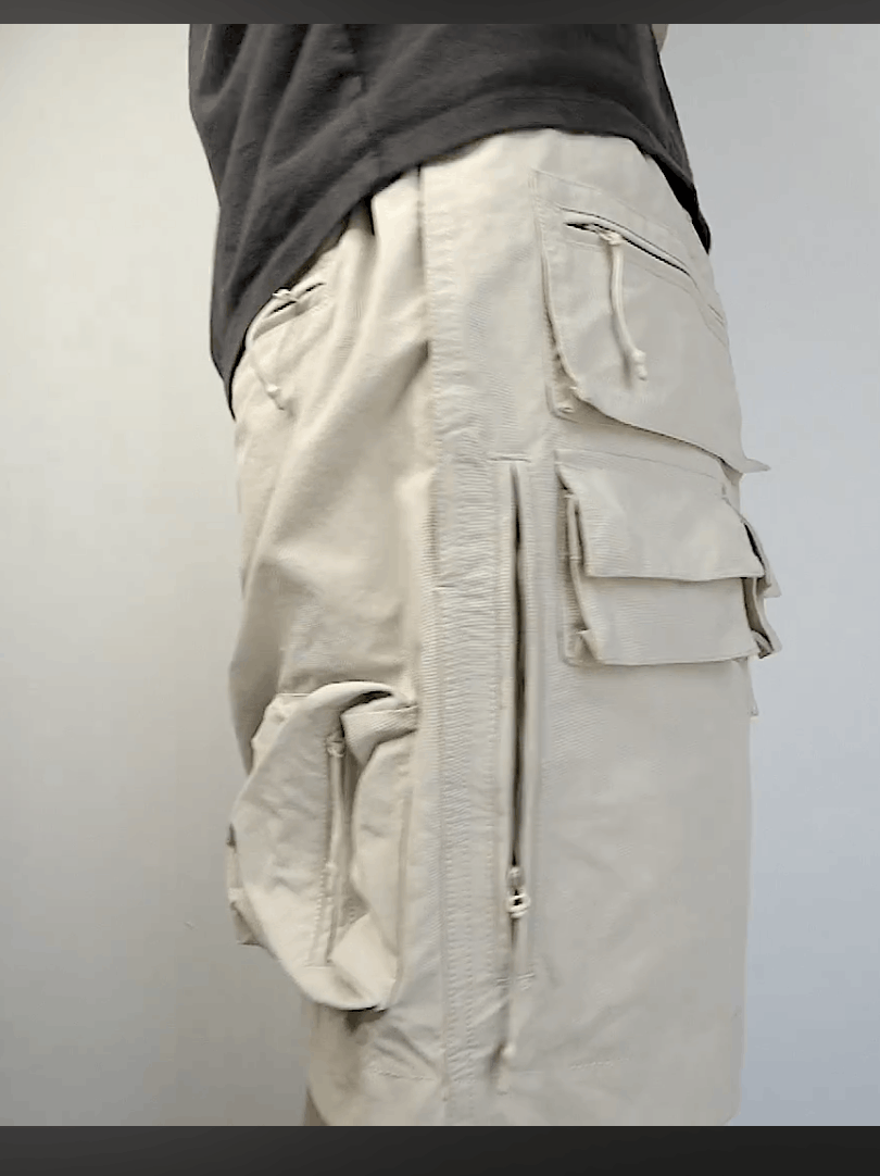 Unsound Rags × jacov JACOV BONE UTILITY SHORT Size US 32 / EU 48 - 8 Thumbnail