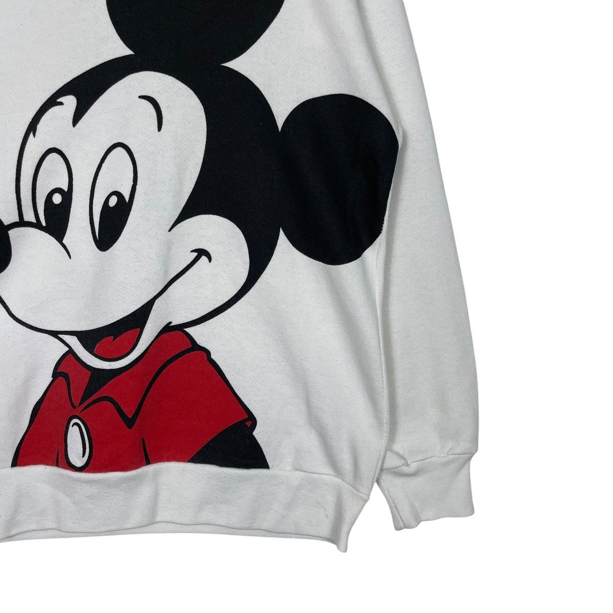 Disney Vtg 80s Disney Mickey Mouse Big Print Crewneck Sweatshirt Size US S / EU 44-46 / 1 - 4 Thumbnail