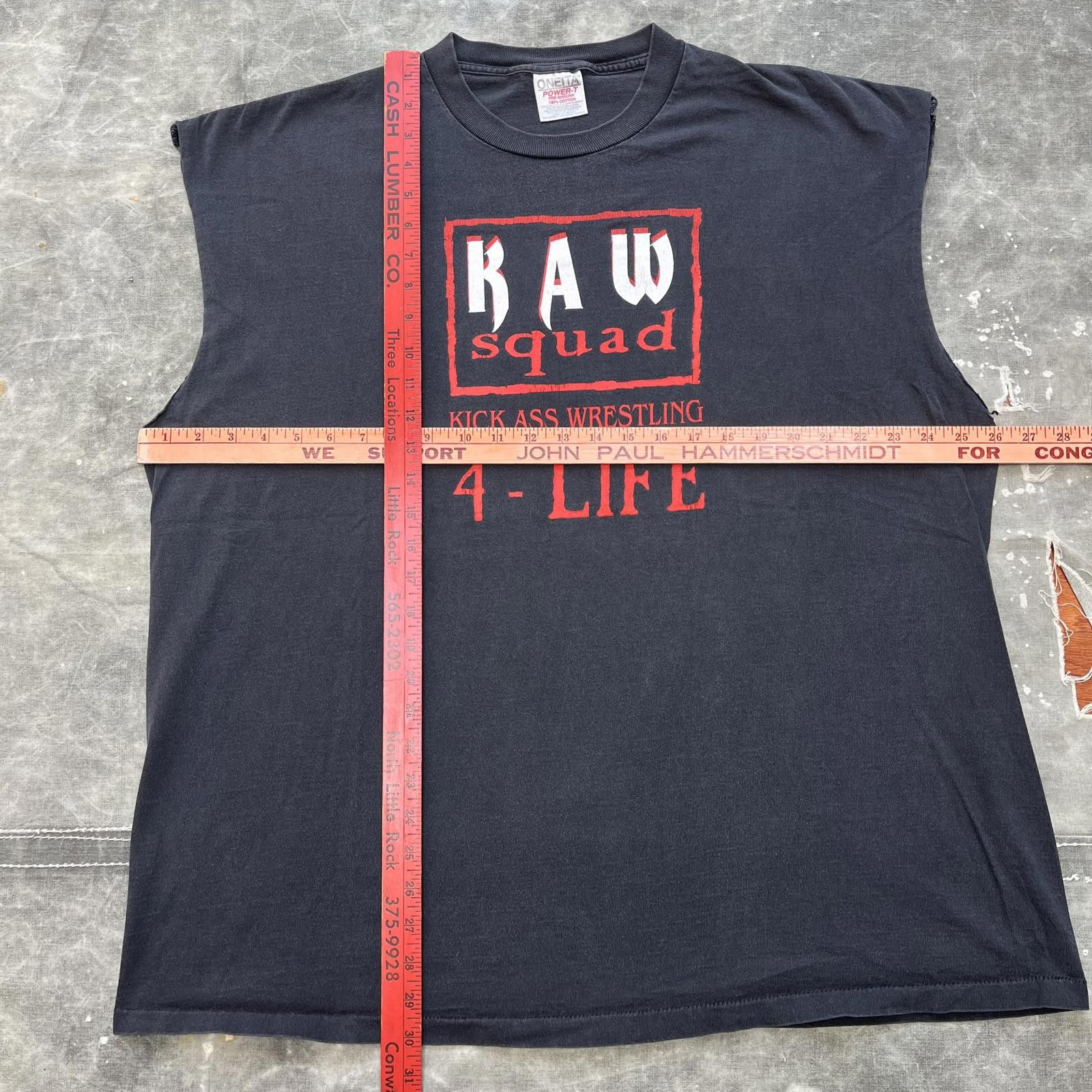 Vintage × WWE Rare Vintage Raw Squad WWE Wrestling Budweiser Joke Shirt Size US XXL / EU 58 / 5 - 3 Thumbnail