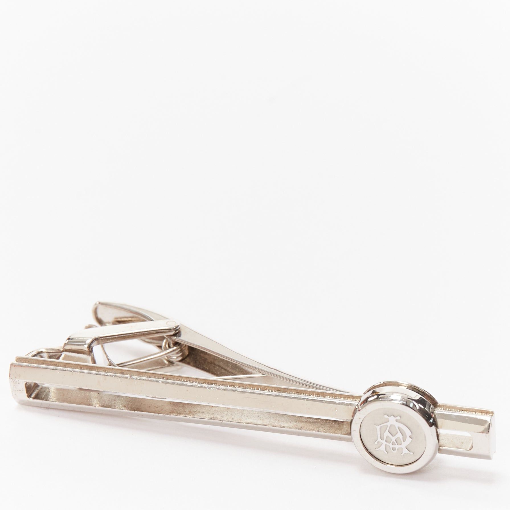 Alfred Dunhill ALFRED DUNHILL 925 sterling silver AD crest logo single tie clip Size ONE SIZE - 1 Thumbnail