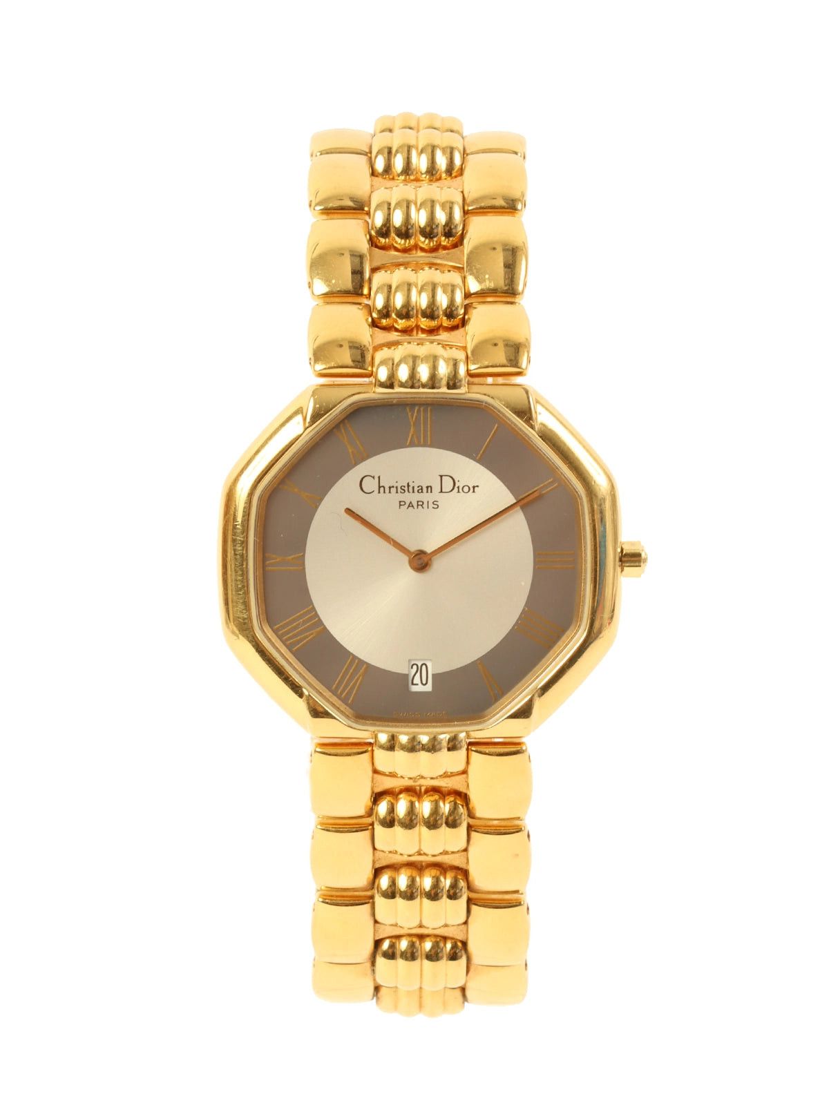 image of Dior Octagon Face Watch Gold, Women's