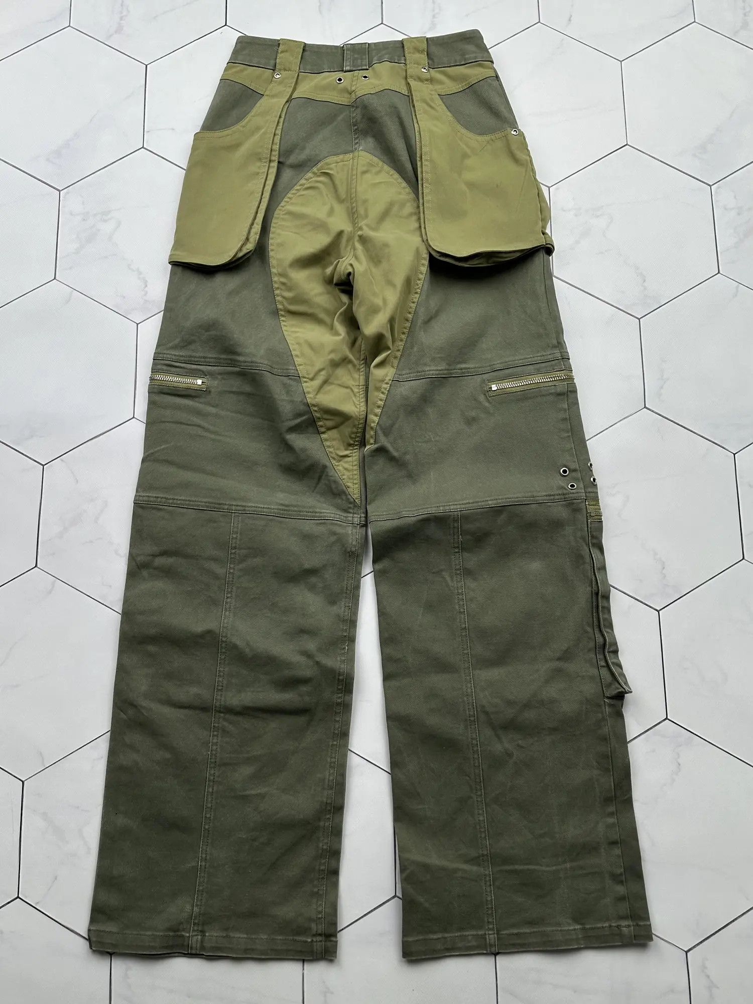I.AM.GIA I Am Gia Wide Zipped Pants (B279) Size 25" / US 0 / IT 36 - 9 Thumbnail