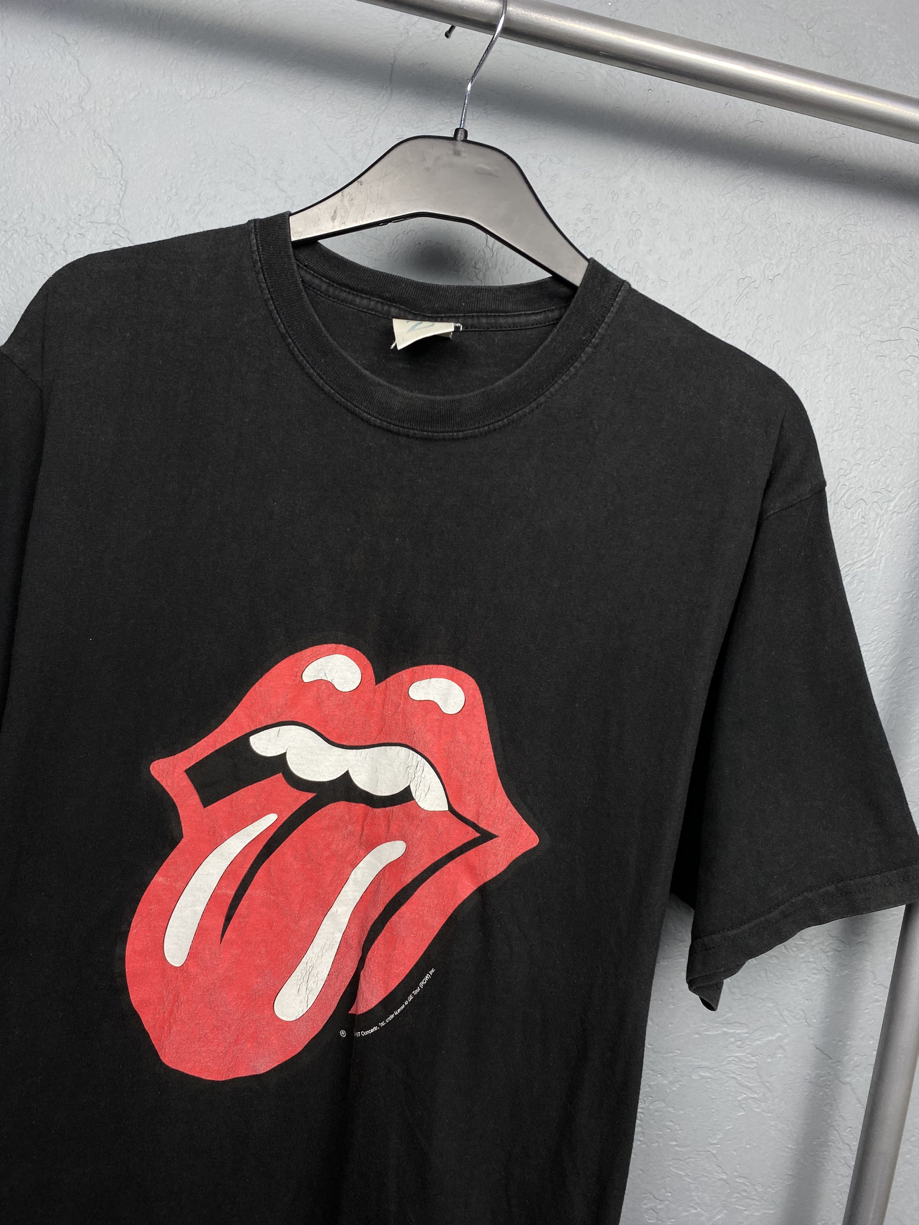 The Rolling Stones × Vintage The Rolling Stones 2003 Vintage Mens Rock Band T-Shirt Size US L / EU 52-54 / 3 - 2 Thumbnail