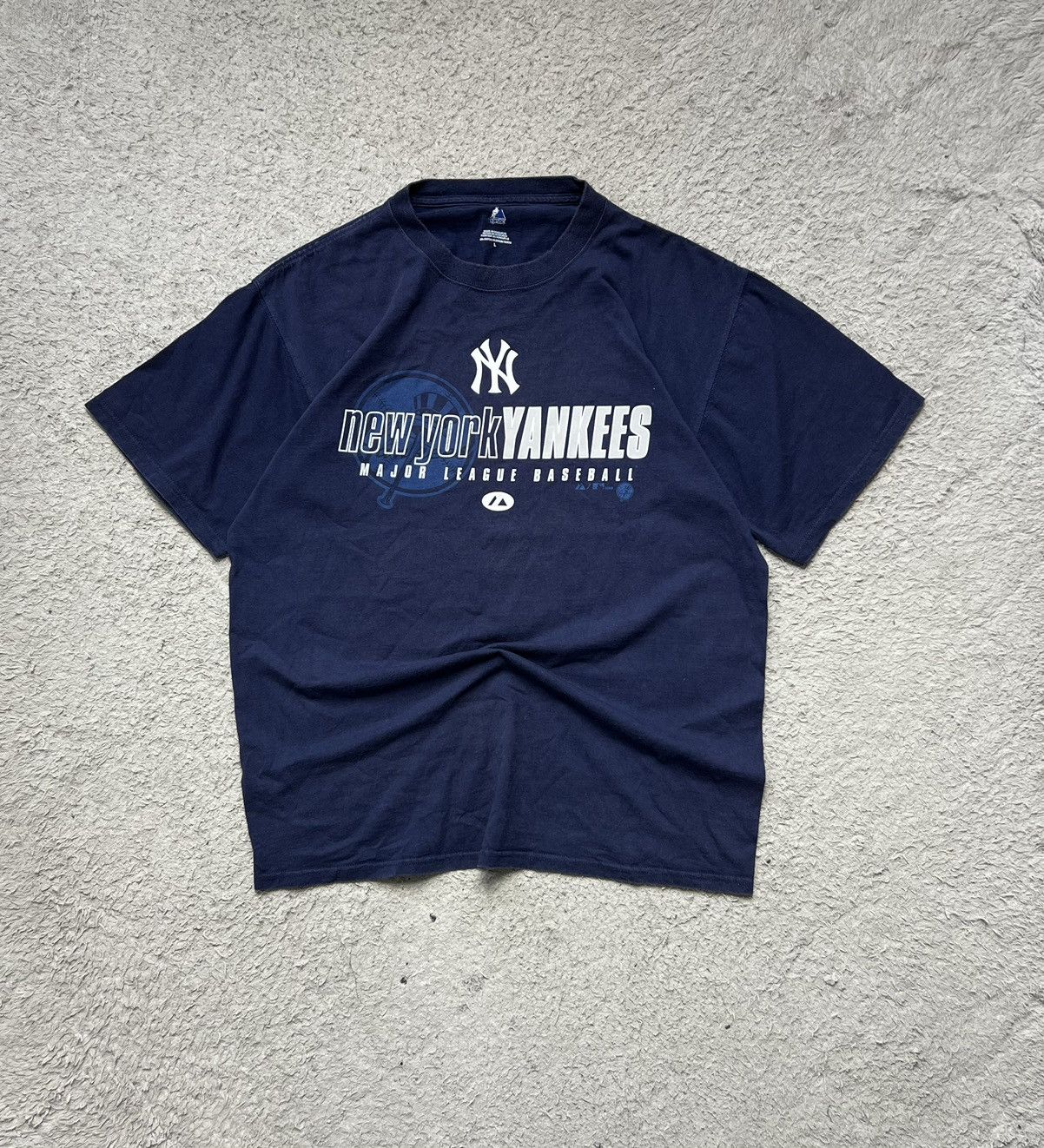 Majestic Tshirt Majestic New York Yankees Vintage MLB Size US L / EU 52-54 / 3 - 1 Thumbnail