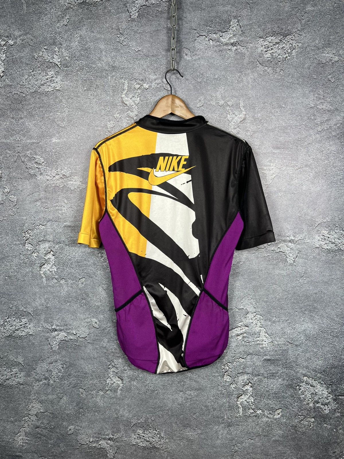 Nike Vintage Nike Cycling Jersey T-shirt Andre Agassi Style Size US M / EU 48-50 / 2 - 7 Thumbnail