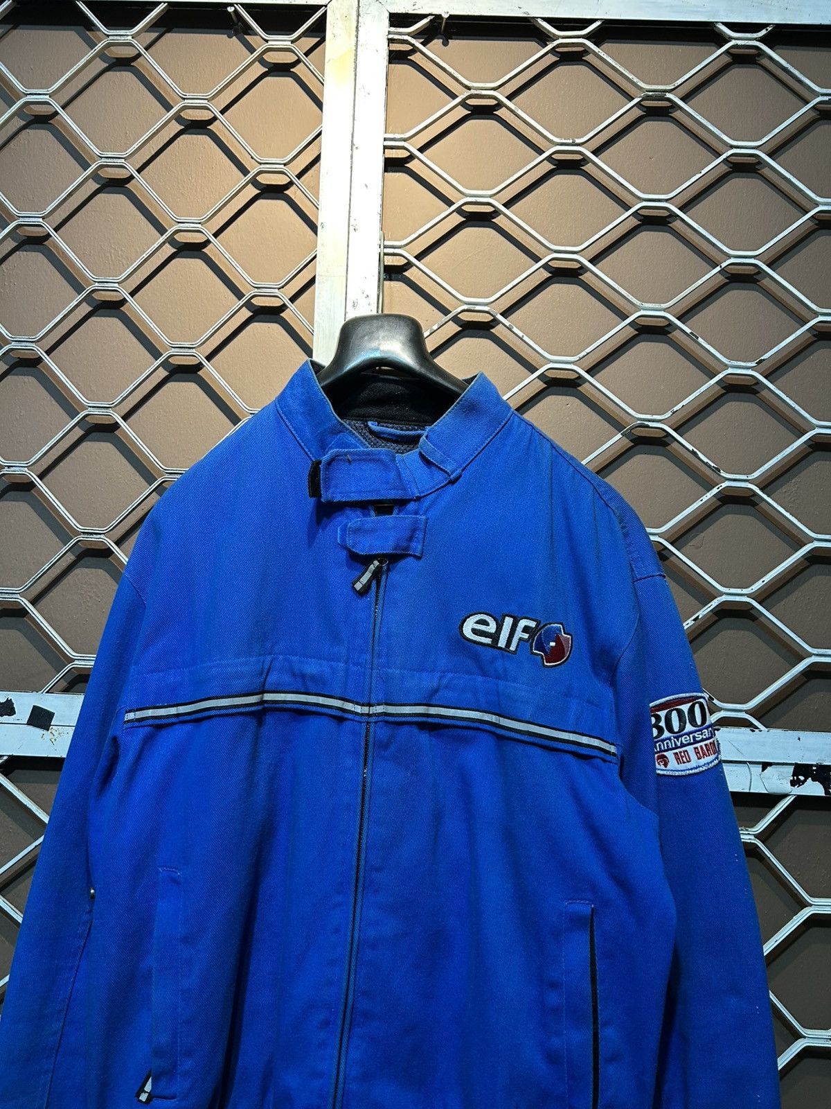 Vintage Vintage ELF aniversary 300 red baron motorcycle jacket Size US XL / EU 56 / 4 - 5 Thumbnail