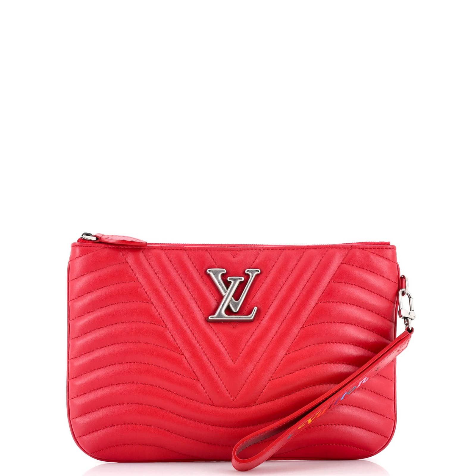 Louis Vuitton New Wave Zipped Pochette Quilted Leather - ShopStyle