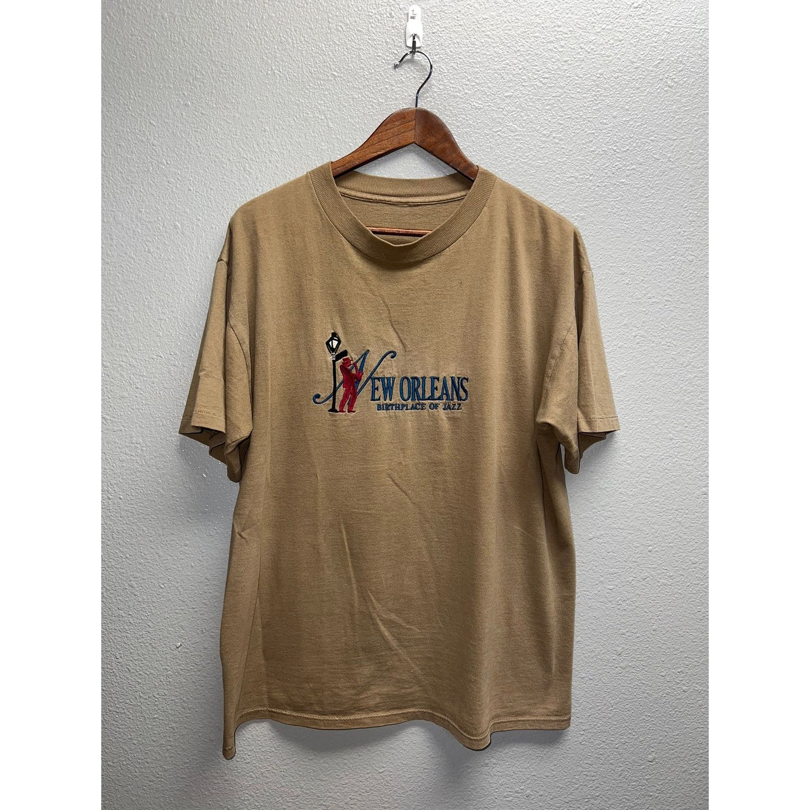Vintage Vintage New Orleans Jazz Shirt Birthplace Music Tee 90s XL Size US XL / EU 56 / 4 - 1 Thumbnail