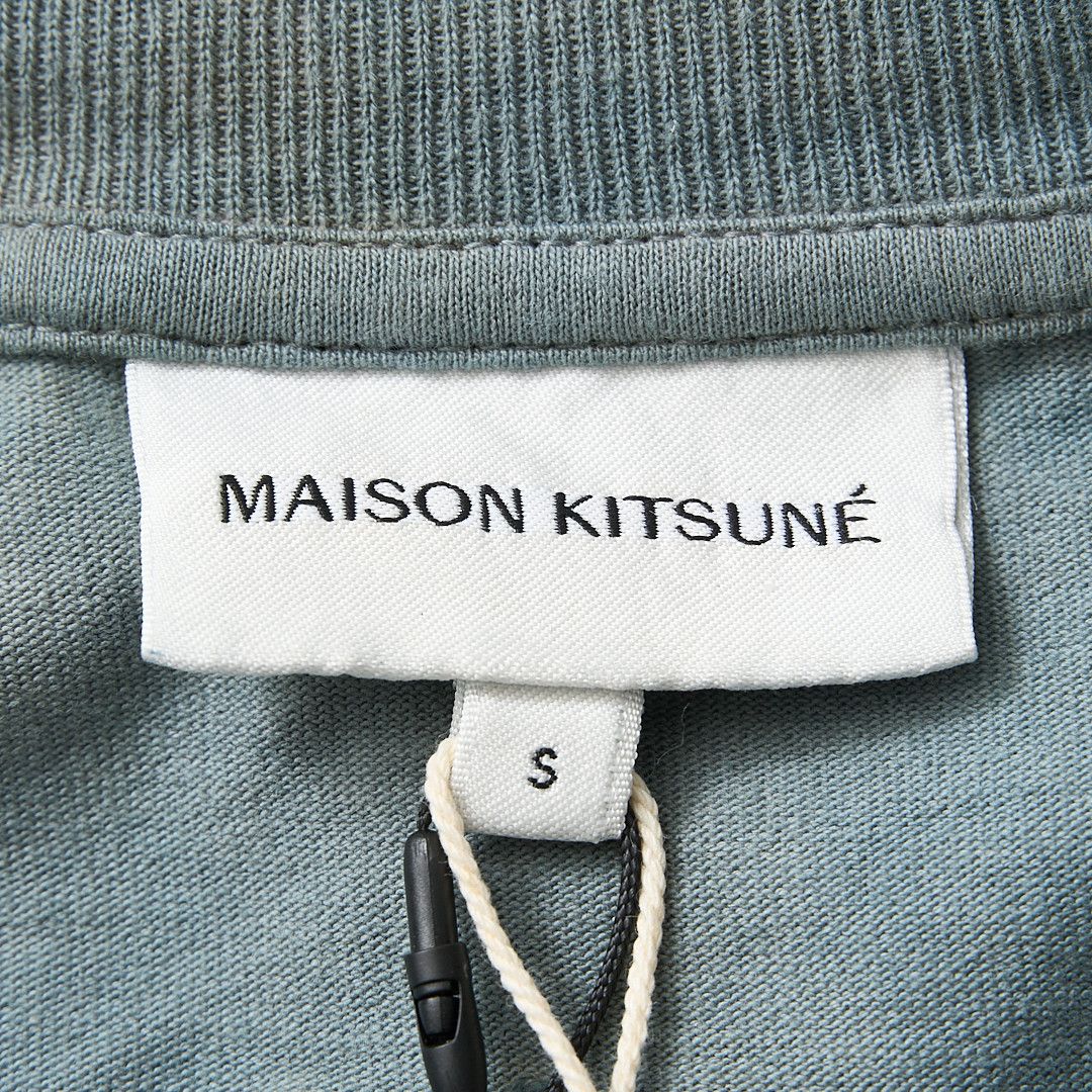 Maison Kitsune Unisex Landscape Print Long Sleeve T shirt S Size US S / EU 44-46 / 1 - 4 Thumbnail