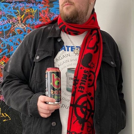 Drain Gang SAM HYDE SCARF Size ONE SIZE - 4 Thumbnail