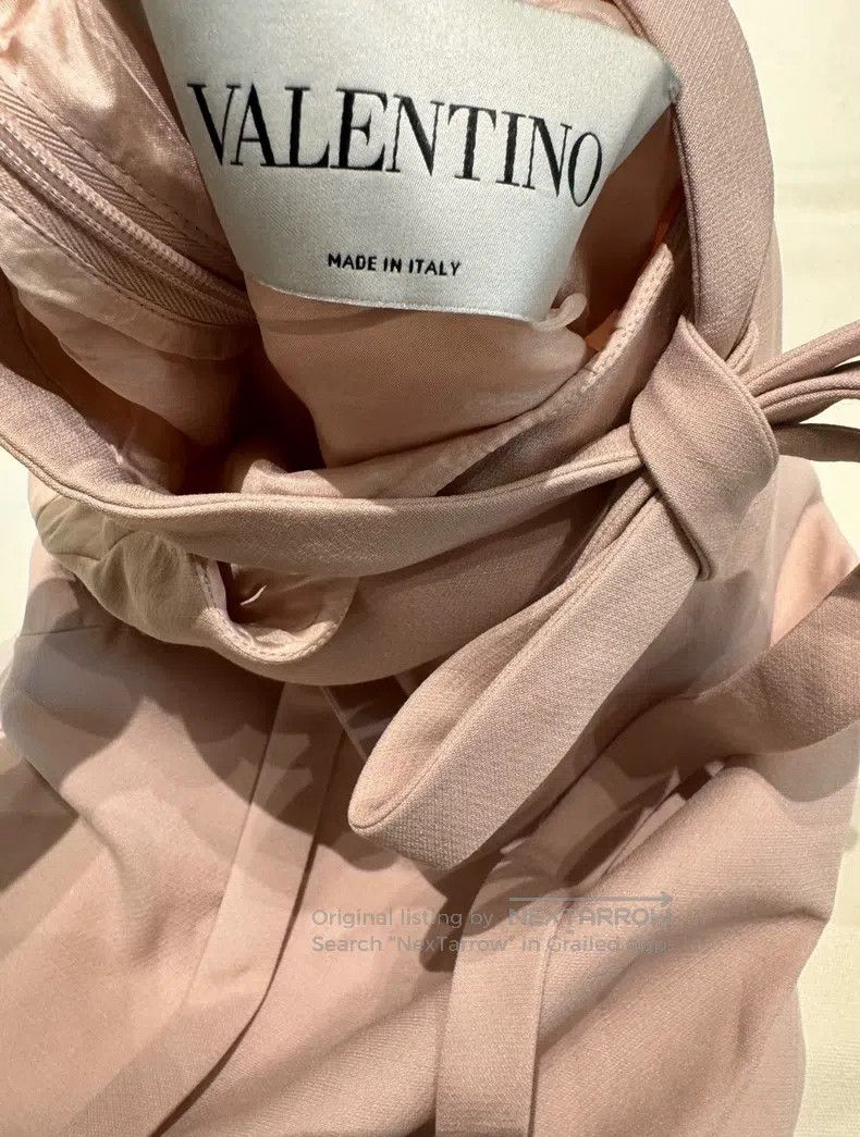 Valentino Valentino Dress with bow neckline Size S / US 4 / IT 40 - 4 Thumbnail