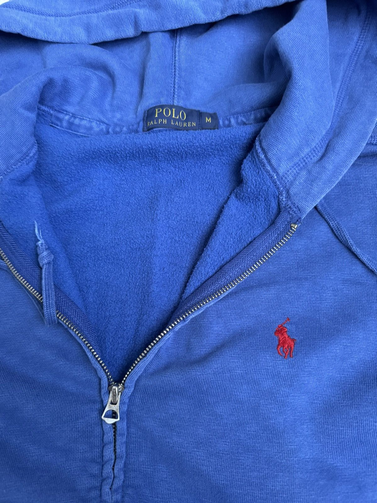 Polo Ralph Lauren × Vintage Vintage Polo Ralp Lauren Zip Up Hoodie Size US M / EU 48-50 / 2 - 3 Thumbnail