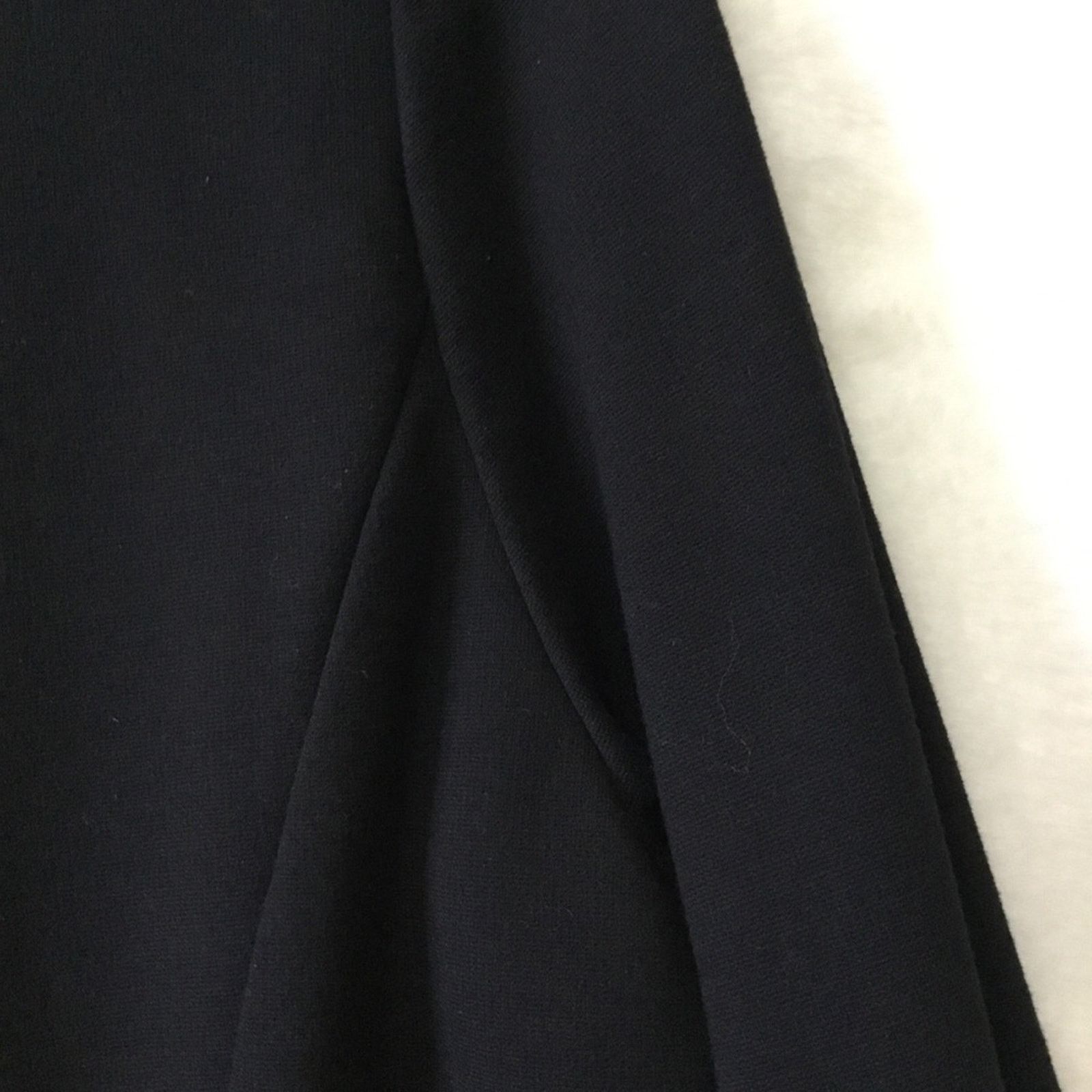 Chicos Chico's Black Double Row Hood w/ Eye Closure Blazer Size M / US 6-8 / IT 42-44 - 11 Thumbnail