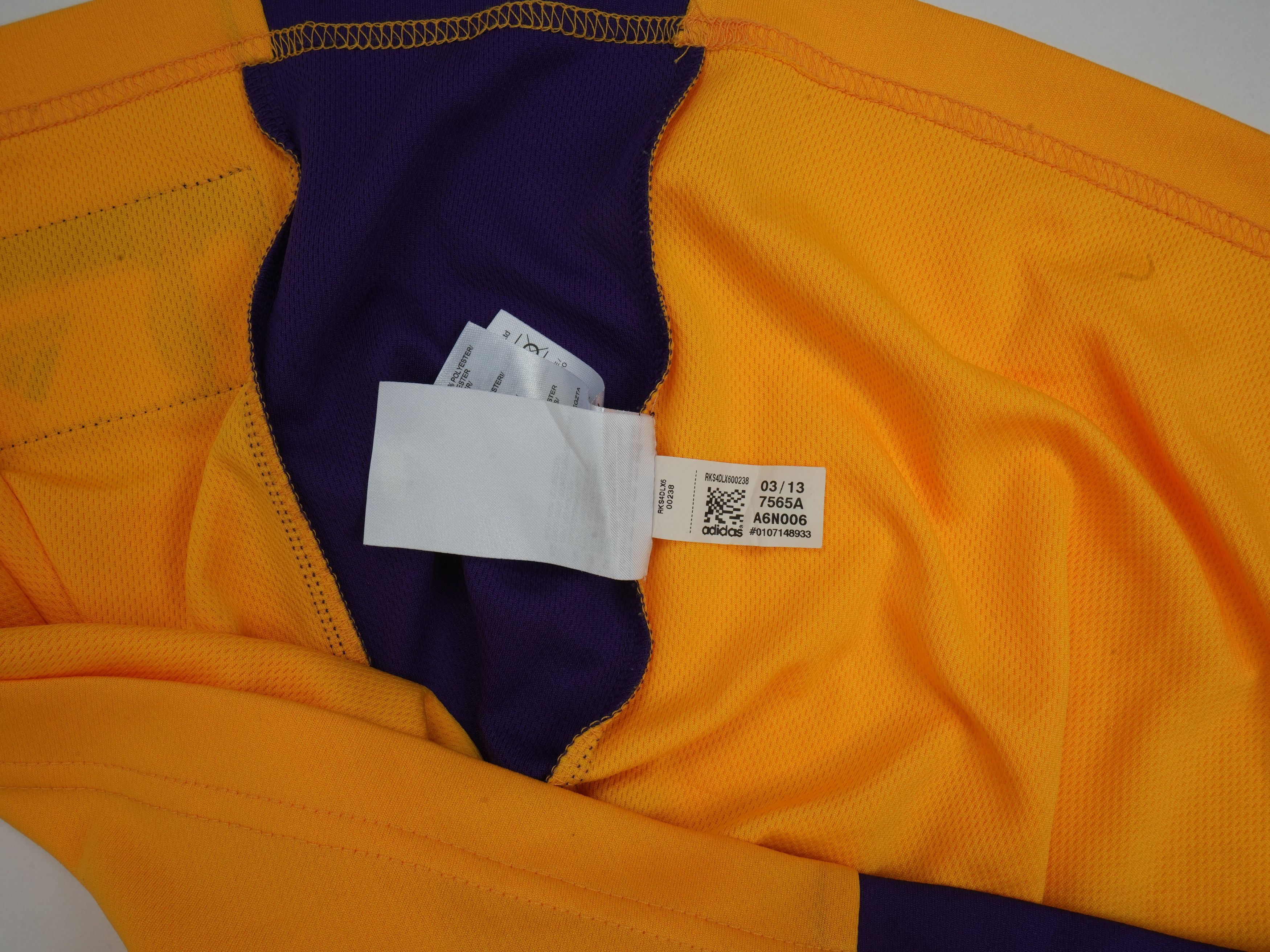 Adidas Adidas Los Angeles Lakers basketball jersey Size US L / EU 52-54 / 3 - 9 Thumbnail