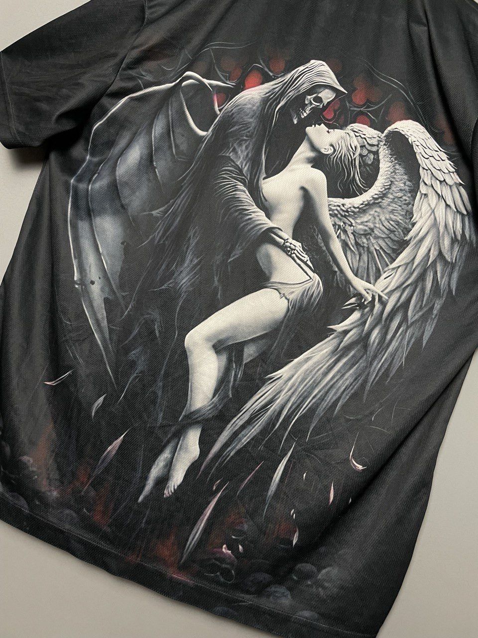 Vintage Vintage Death T shirt Size US XL / EU 56 / 4 - 4 Thumbnail