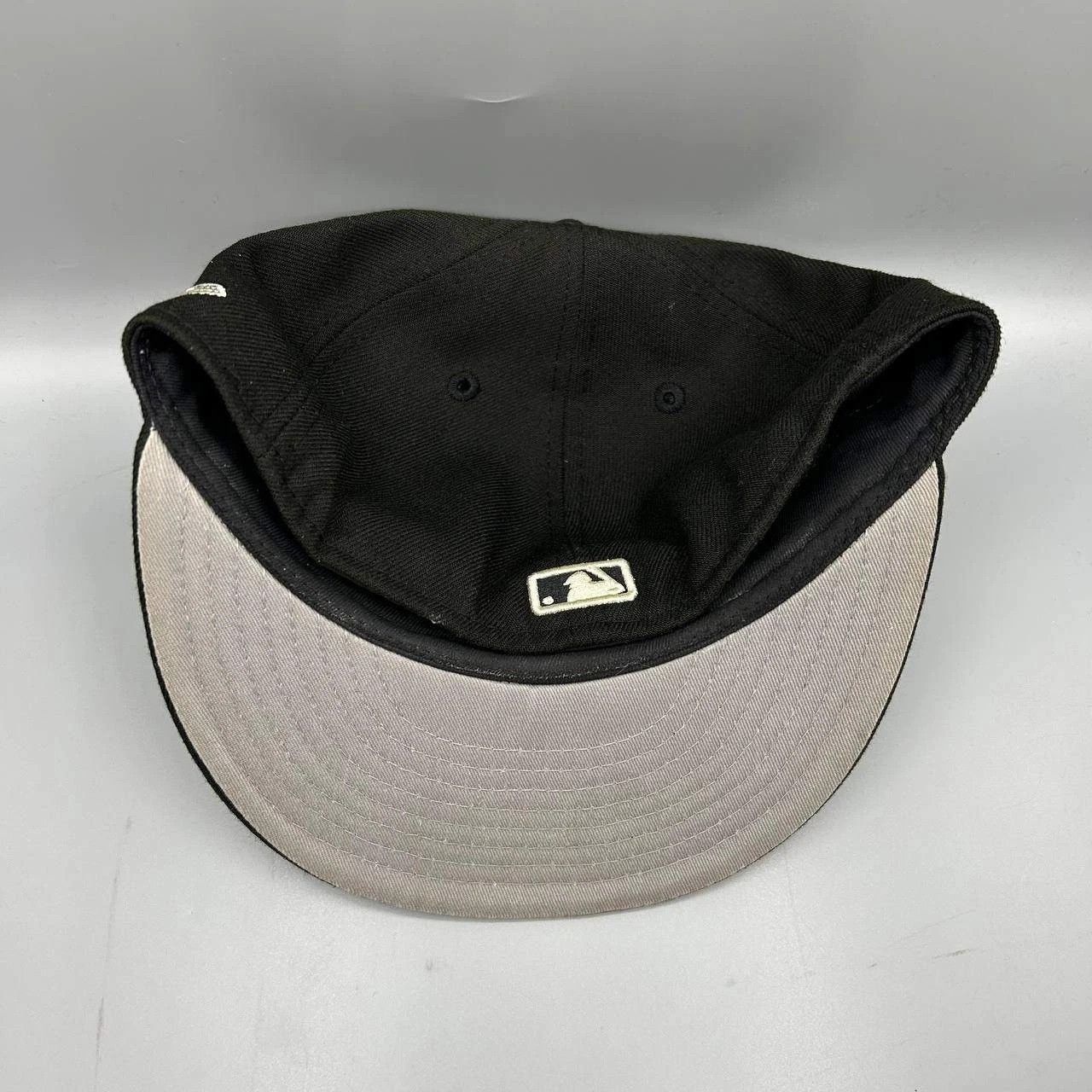 New Era San Francisco Giants Hat Men 7 1/8 Black MLB Fitted Cap Size ONE SIZE - 5 Thumbnail