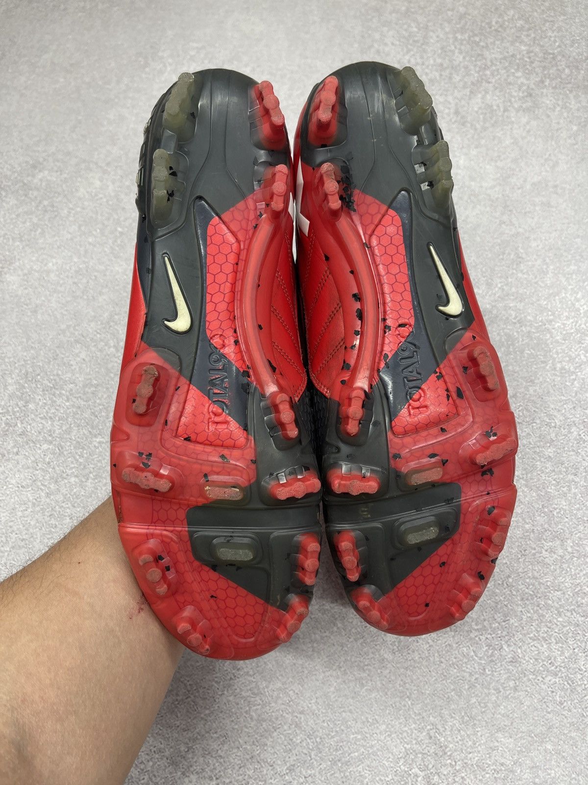 Nike Vintage Nike Total 90 Laser III FG Football Leather Boots Size US 11 / EU 44 - 12 Thumbnail